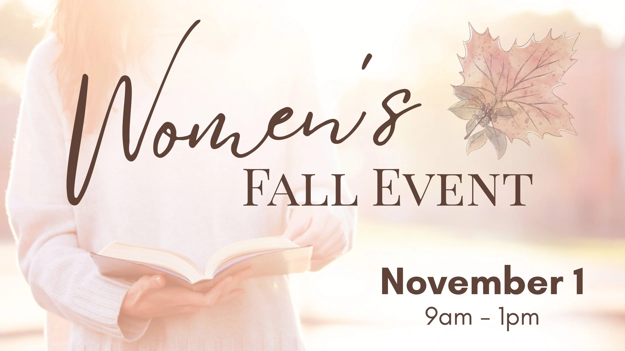 Women's Fall Event — Sturgeon Bay Community Church