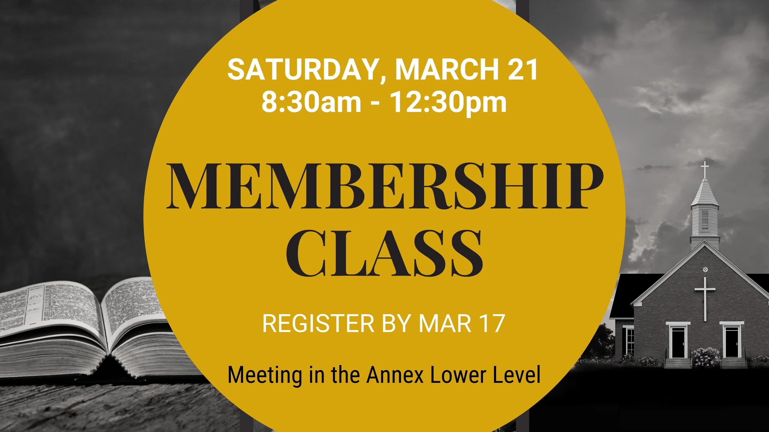 Membership Class - Sat, Mar 21