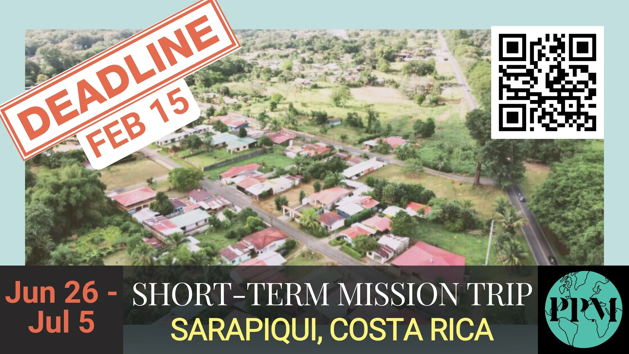 Short Term Mission Trip 2026 Sign-up Deadline