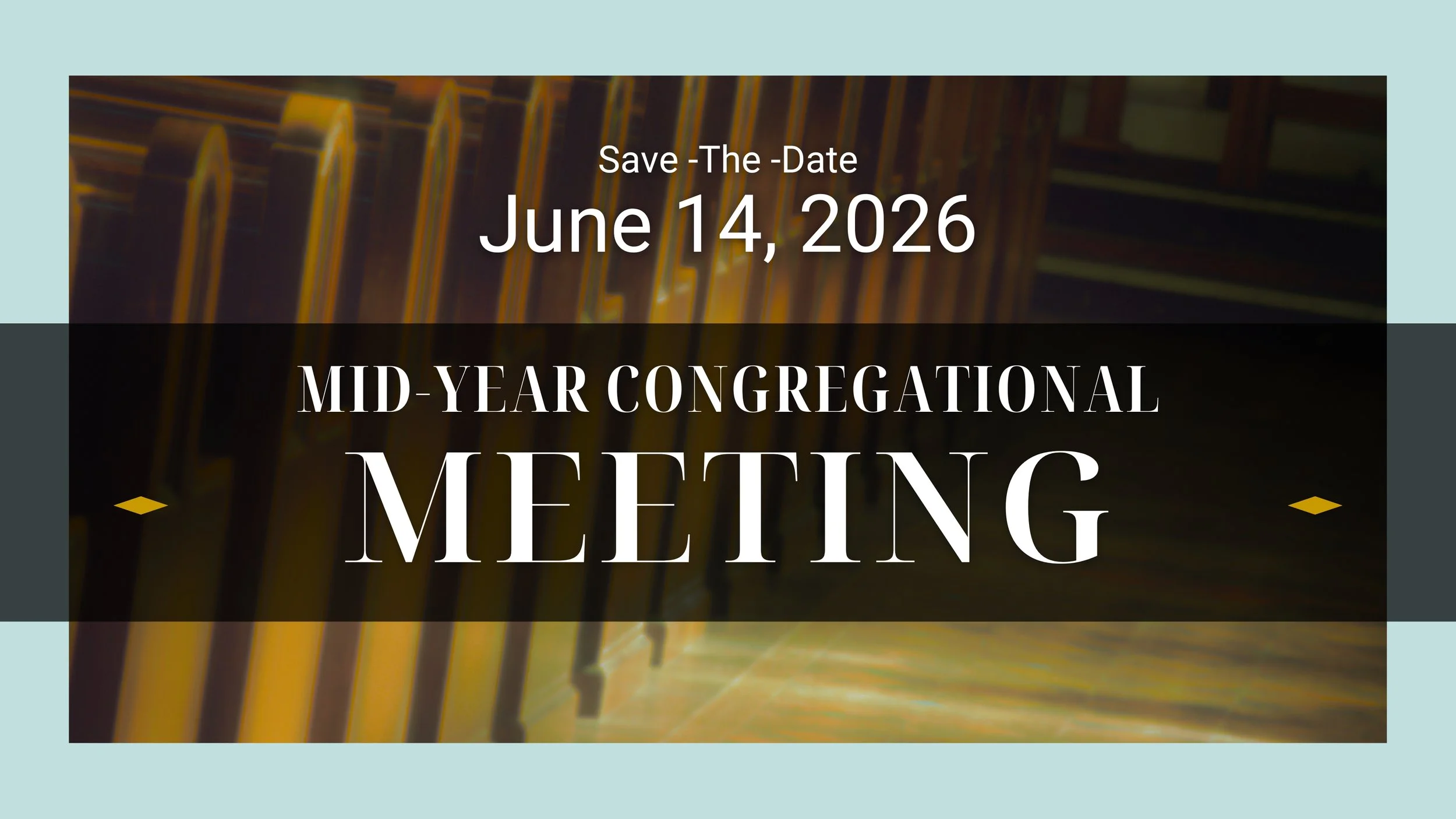 Mid-Year Congregational Meeting 2026