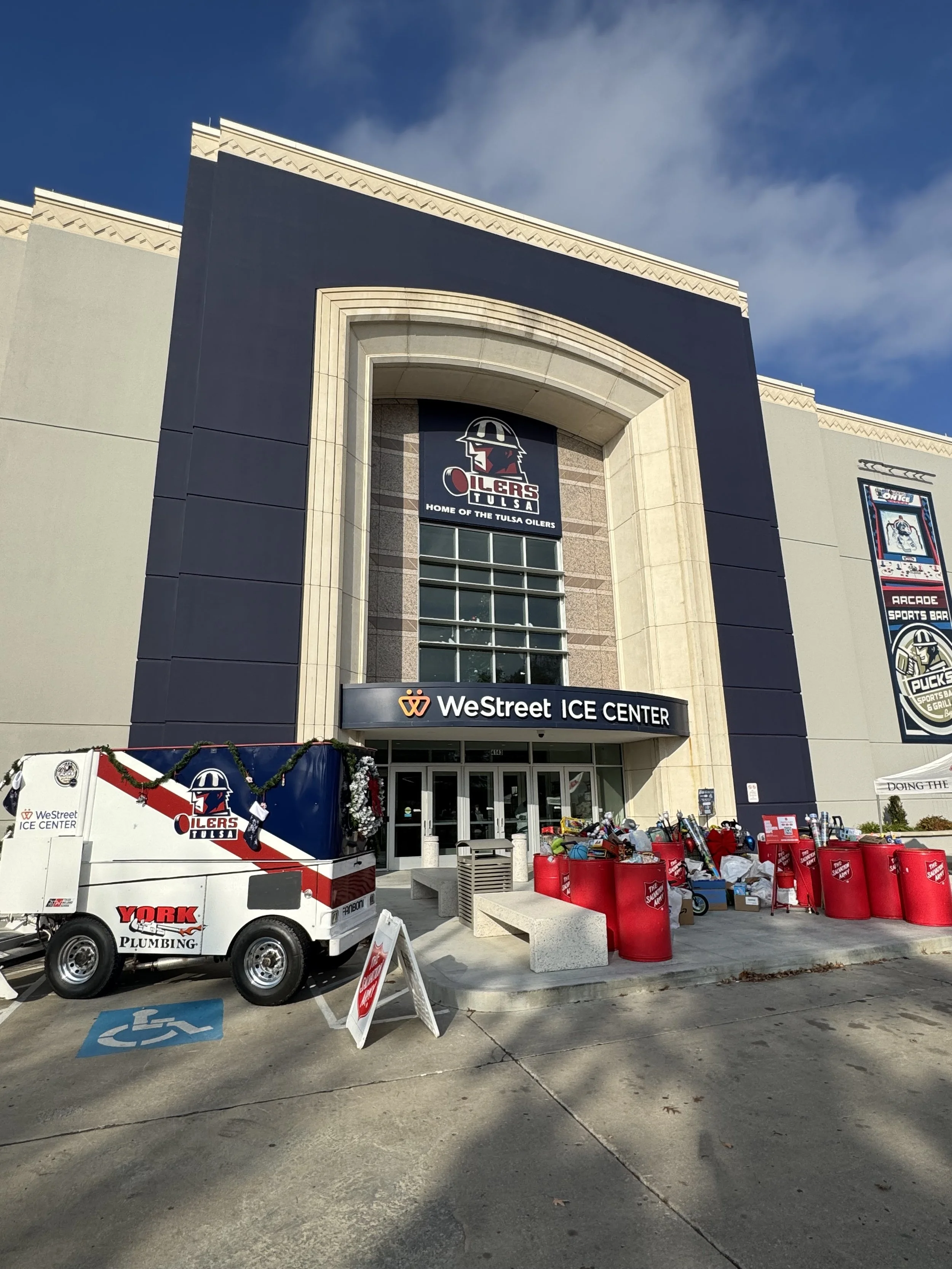 NewsChannel 8 Toy Drive at WeStreet Ice Center Brings Holiday Magic to Tulsa Families