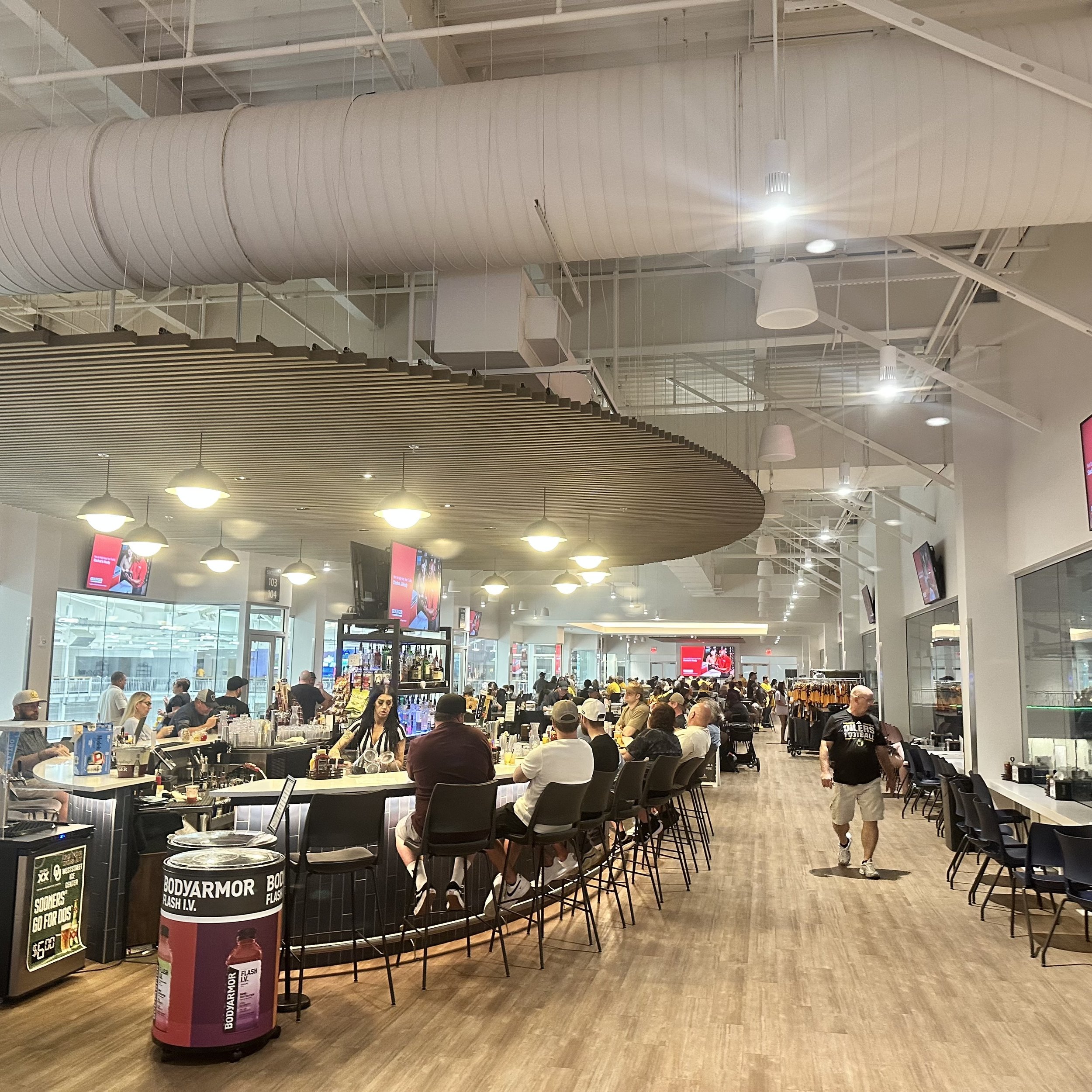 Puck's Sports Bar & Grill was packed for Round One of the Tulsa Oilers Football Playoffs! Join us for the next one! 