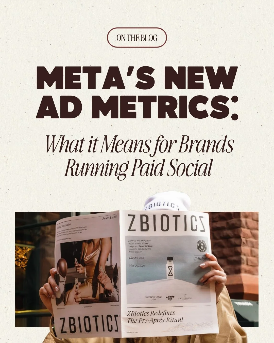 Meta changed how your ads are measured, and if you're running paid social, you need to know what's different. 👇

Link clicks, video engagement, attribution windows: it all shifted in 2026, and brands that don't adjust how they're reading their data 