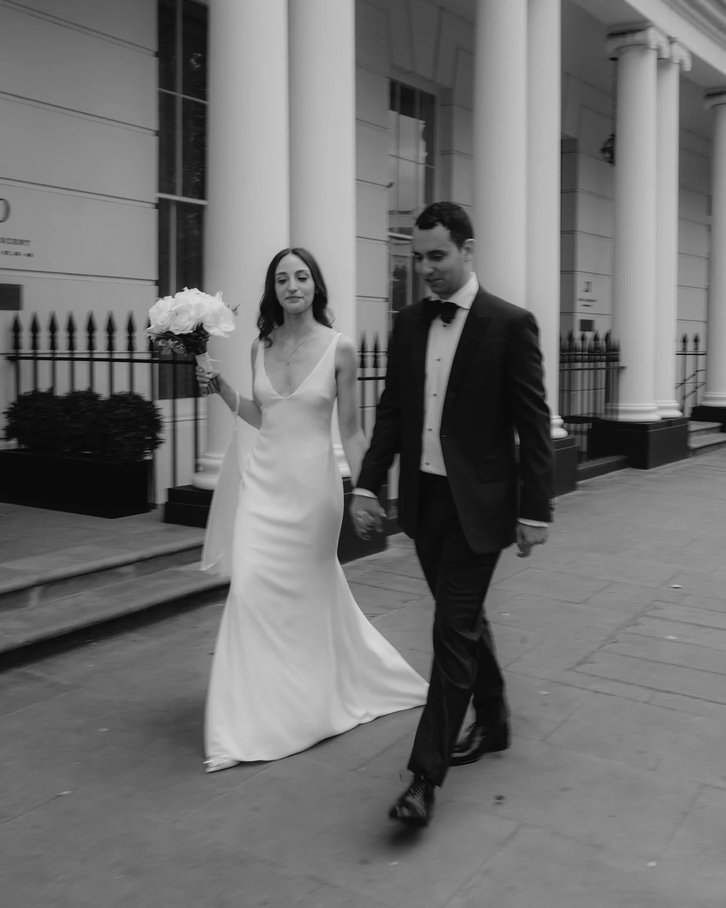 An elegant intimate London wedding day for Jenna and Stefan at Old Marylebone Town Hall. 

You should always make your wedding day work for you, not the other way round. One of the ways Jenna and Stefan did this was choosing to do their couple portra