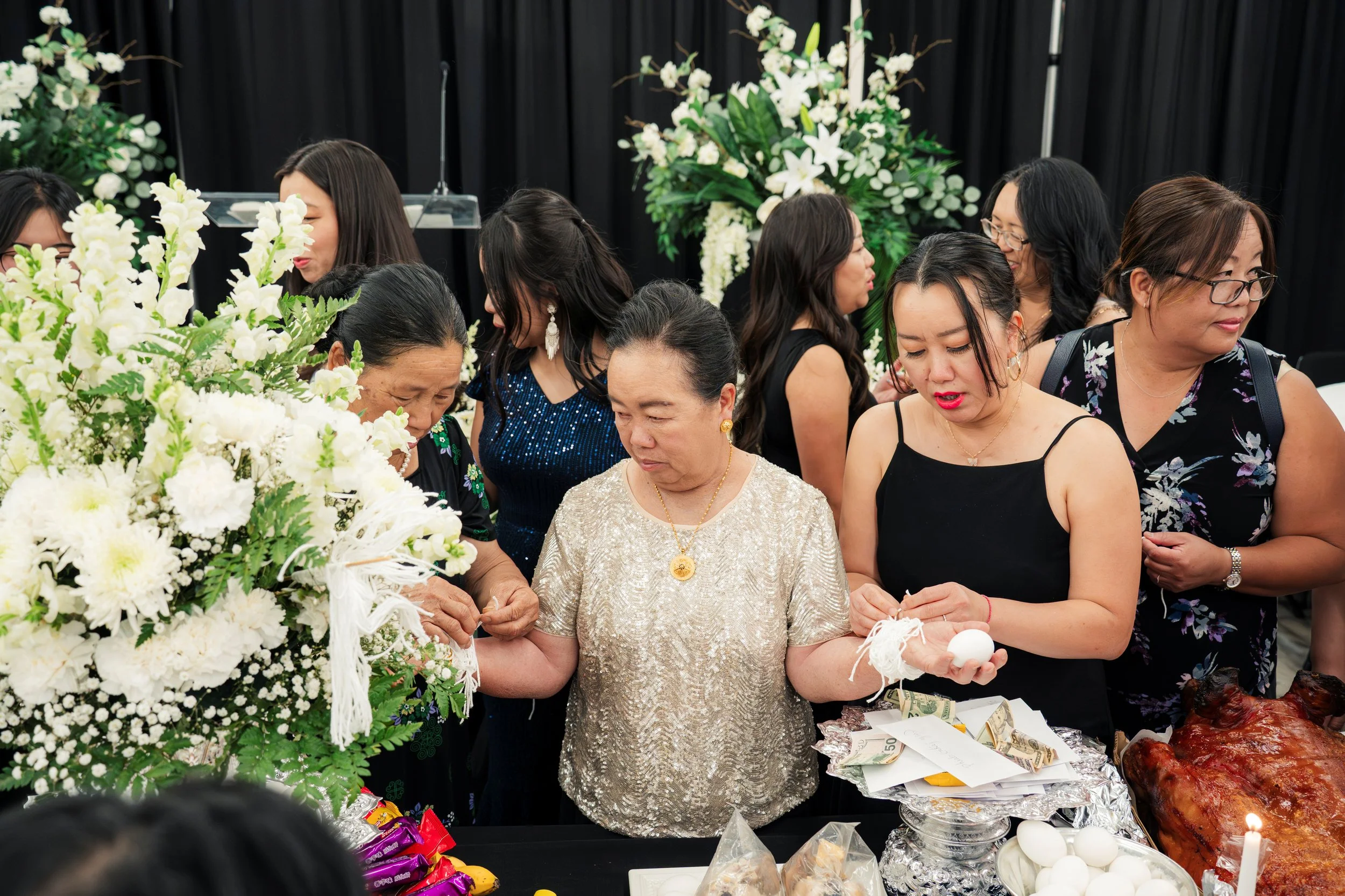 people dancing at a conference