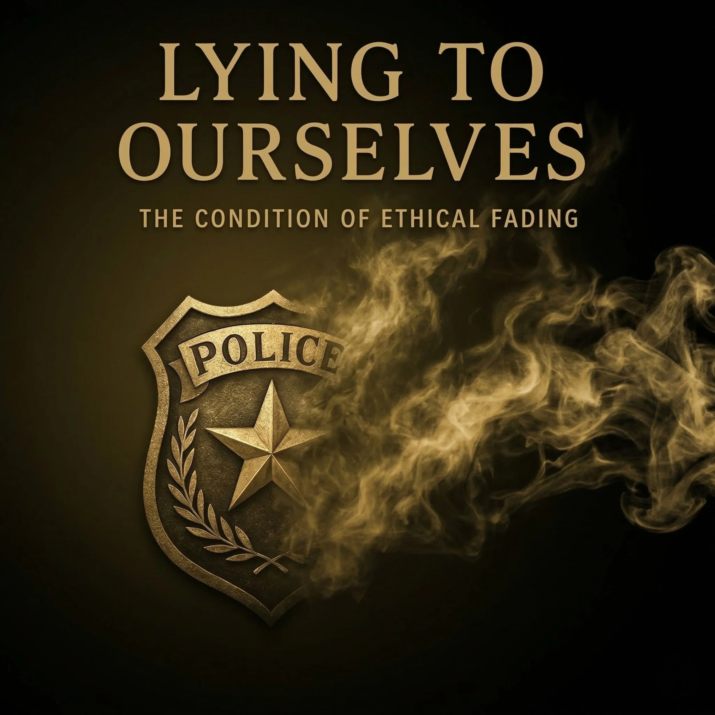 Ethical Fading and the Future of Policing
