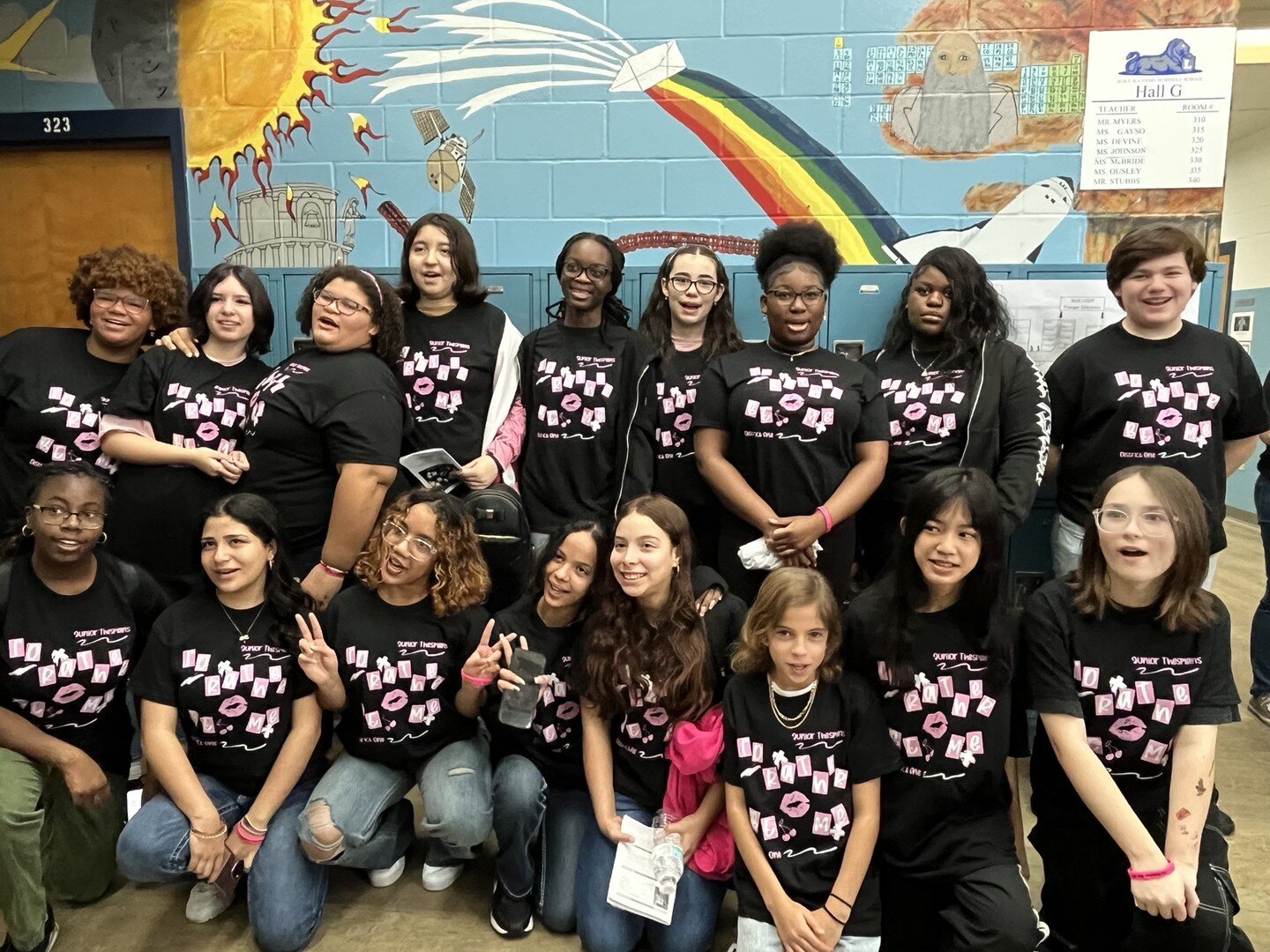 Last week our GOCA JR Thespian Troupe 10326 took 17 students to present 26 entries resulting in 20 ranking ls of Excellent, 3 Superiors and 2 Top Honors in Make Up Design (Sara Agolli) and Publicity Design (Brielle Morgan)!
