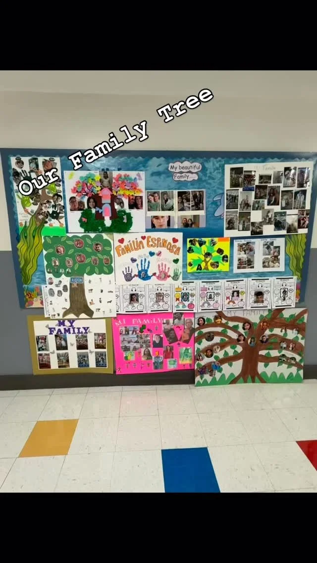 At Global, we believe that a child’s education is shaped by many influences, with one of the most impactful being their family. In Ms. Otero’s kindergarten class, students recently completed a family tree project, celebrating the people w