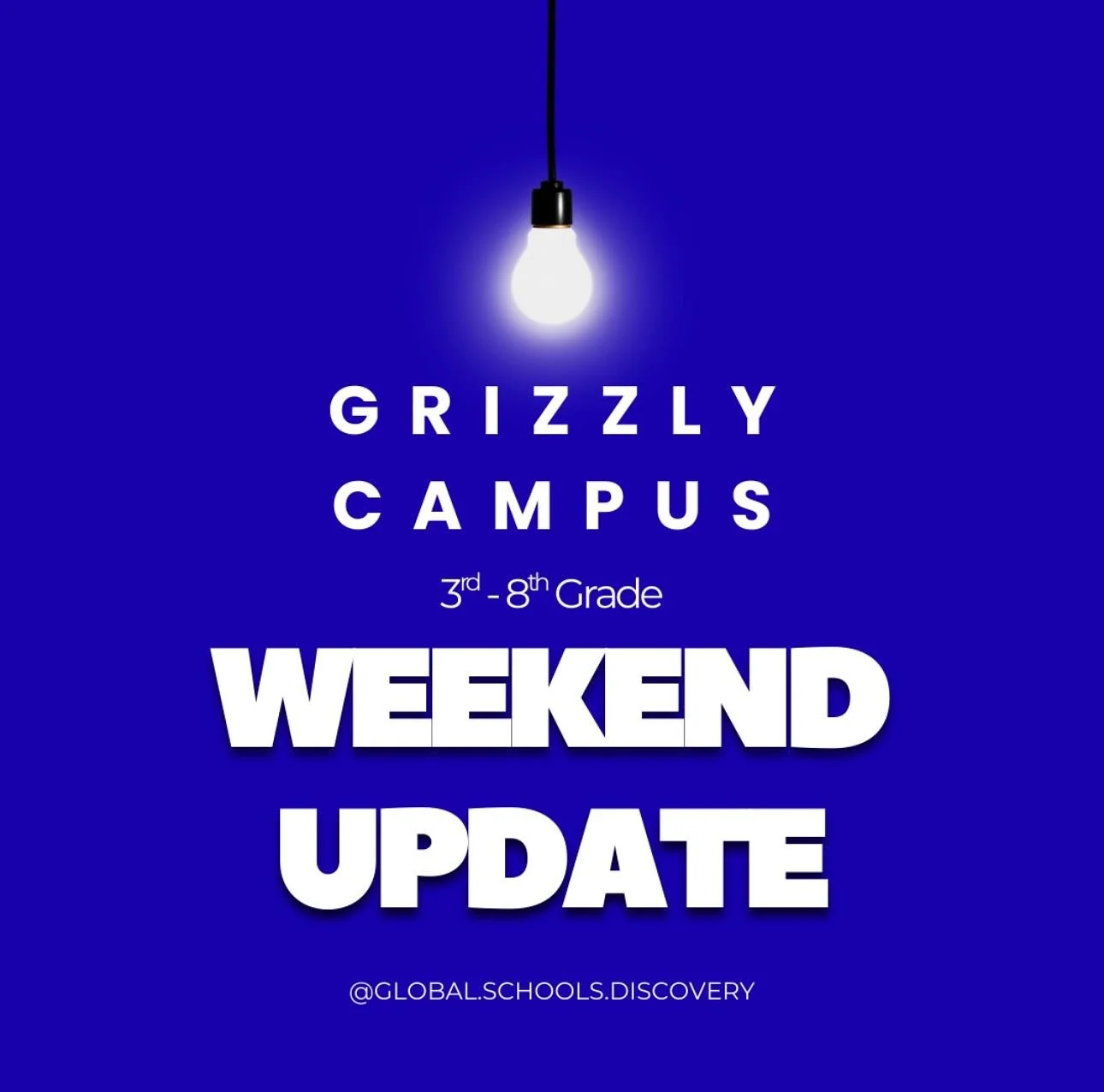 ☀️ Good morning, Grizzly families, ☀️

We&rsquo;d like to share a few important updates that may affect your student. Please note, THE FOLLOWING ITEMS PERTAIN TO GRIZZLY CAMPUS ONLY (3rd&ndash;8th grade only).

⚫️ STUDENT SAFETY &ndash; LONE STAR ROA