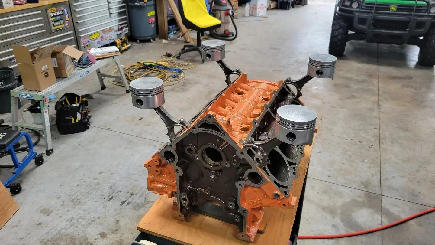 Progress on the #engineblockcoffeetable #hemi #mopar #moparnation #mopargarage #mopargang #moparornocar #coffeefarm #southkona #bigisland #hawaii #Aloha