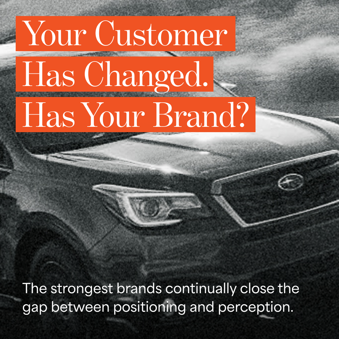 "Your customer has changed, has your brand?" by Amy Demas.