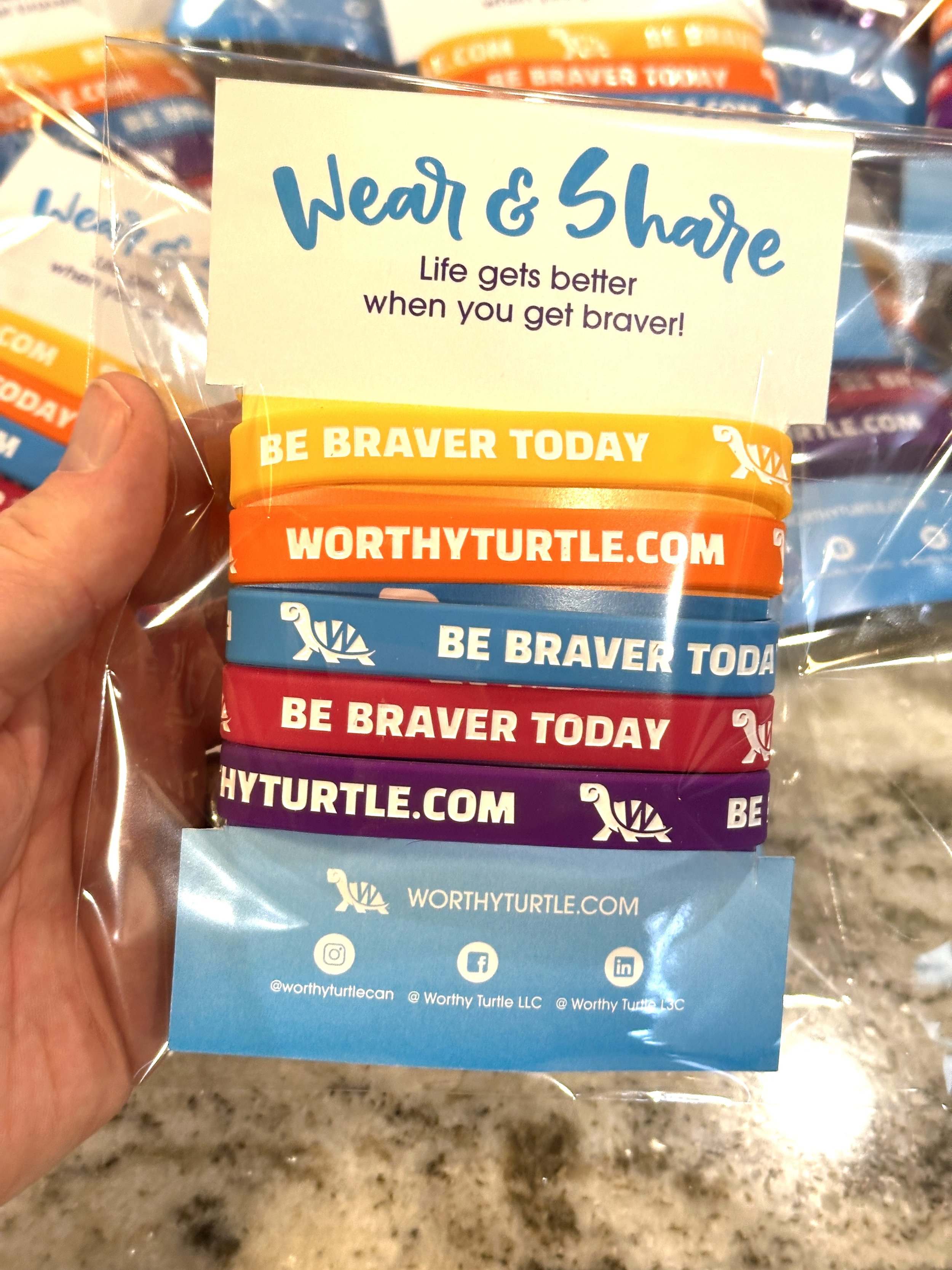 Wear & Share Wristbands