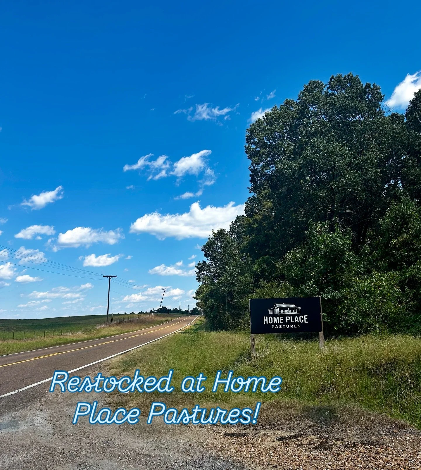 Restocked at Home Place Pastures Farm Store!!