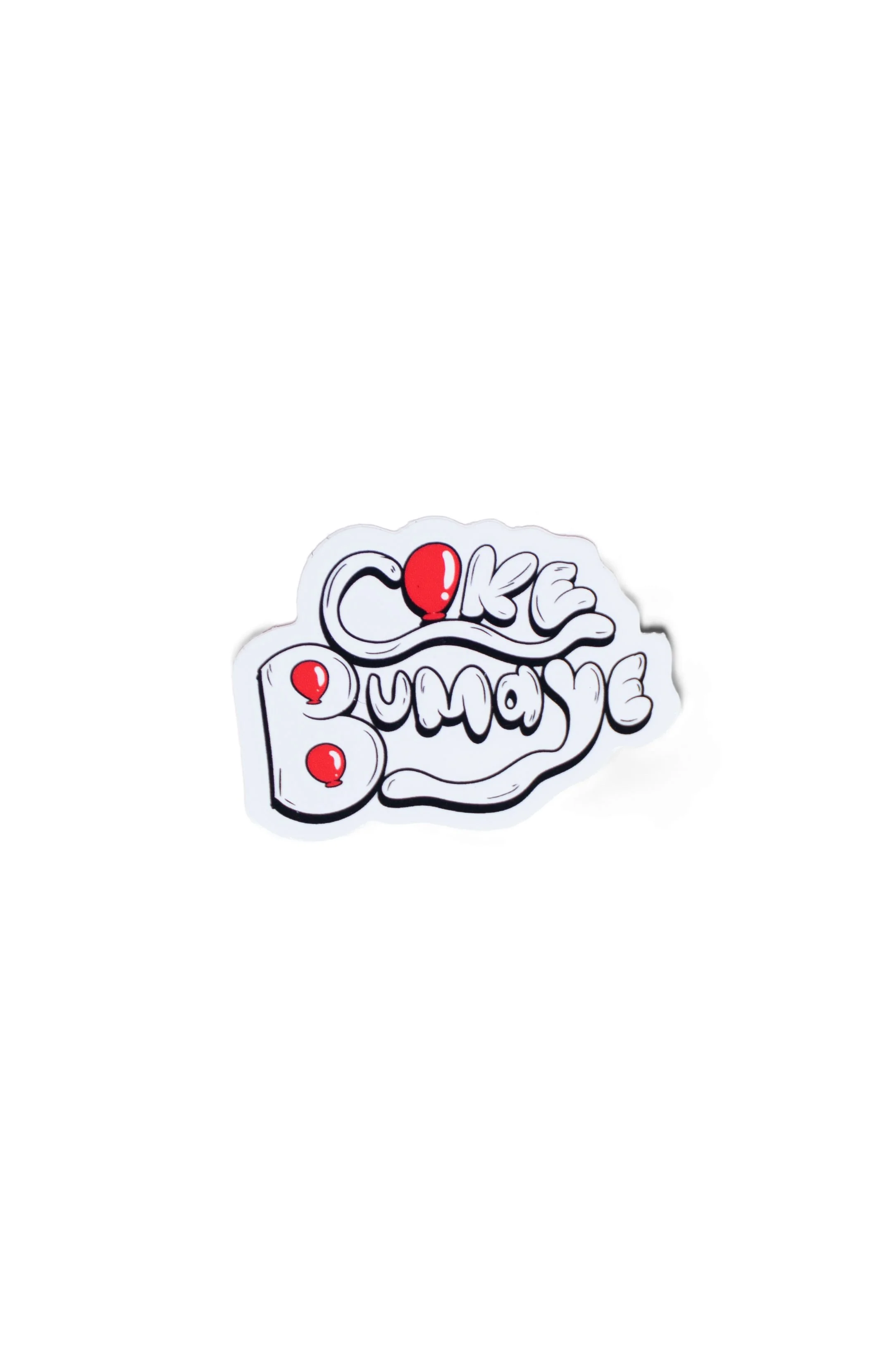 Coke Bumaye balloon sticker