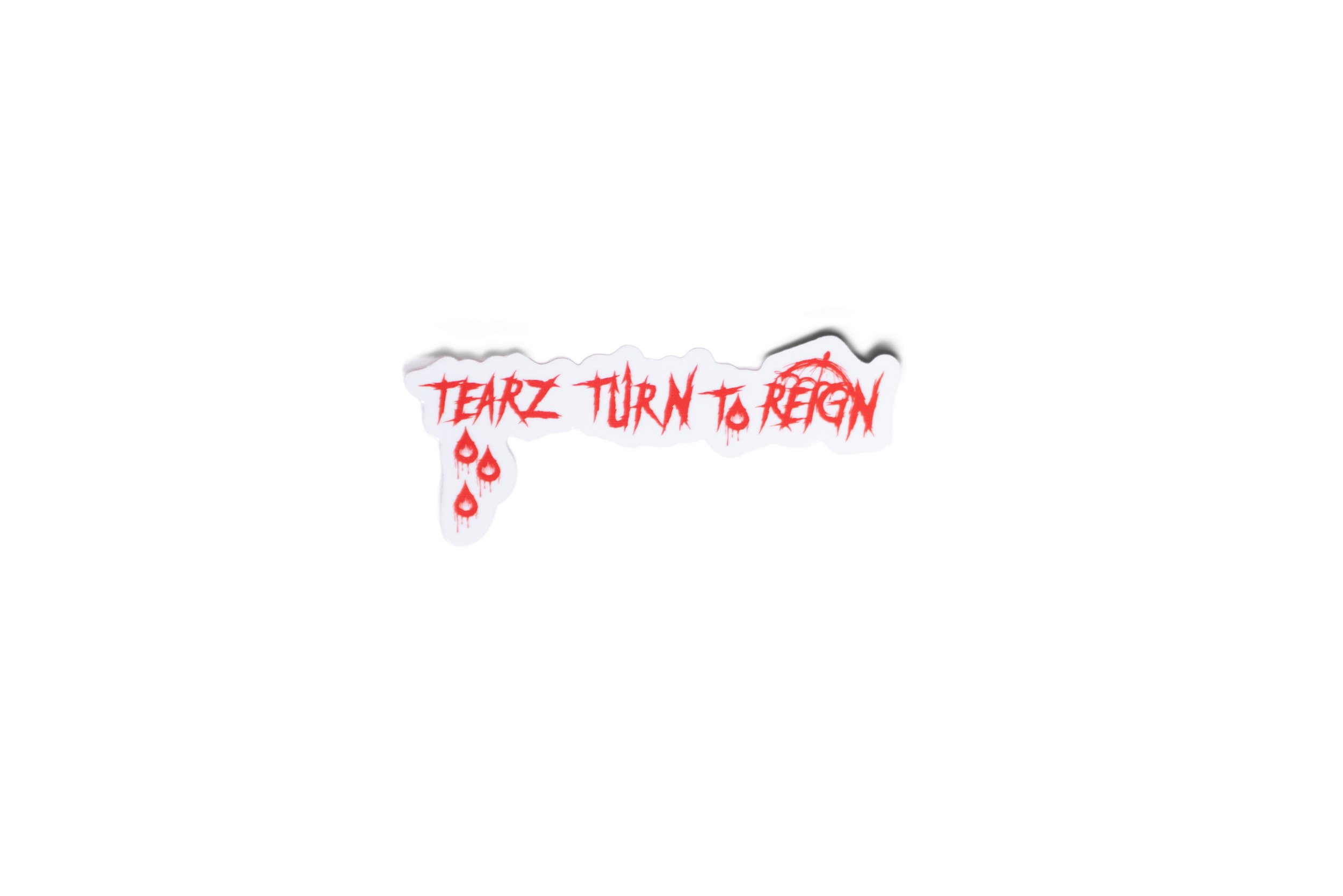 TTTR tear drops  sticker