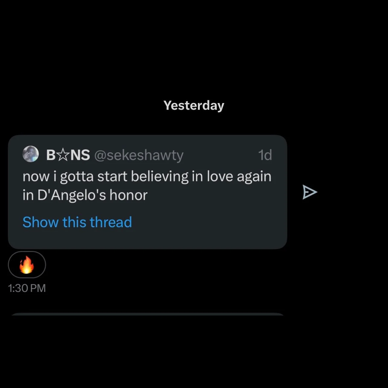 In Defense of Yearning and Sending it On (Word to D’Angelo)