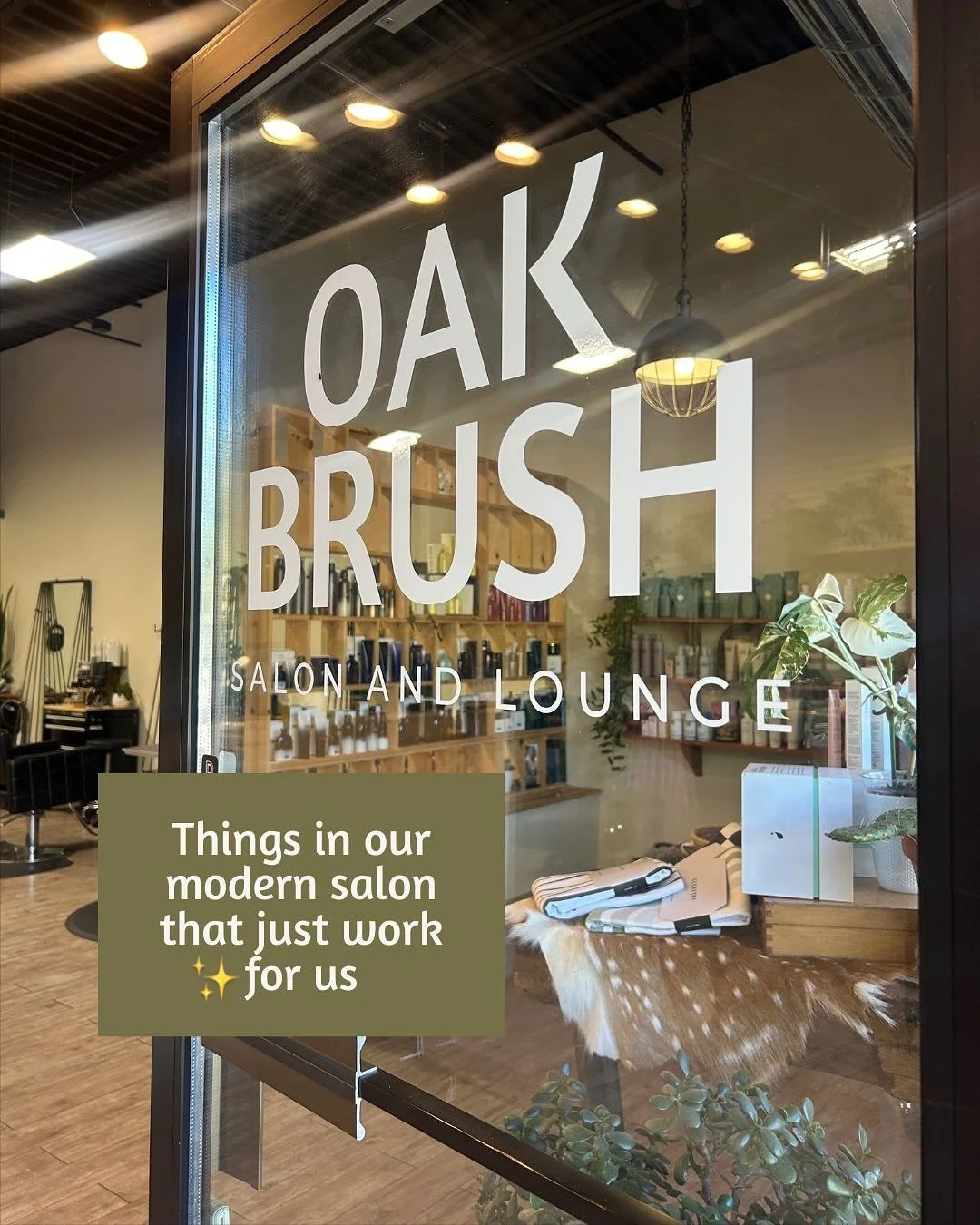 Just a ✨ little different ✨ at OAK BRUSH

We treat all of our stylists as the professionals, because they are! 

🌱 focus on the services that make YOU happy and we&rsquo;re here if you want to work on building technique for something new

🌱 no dres