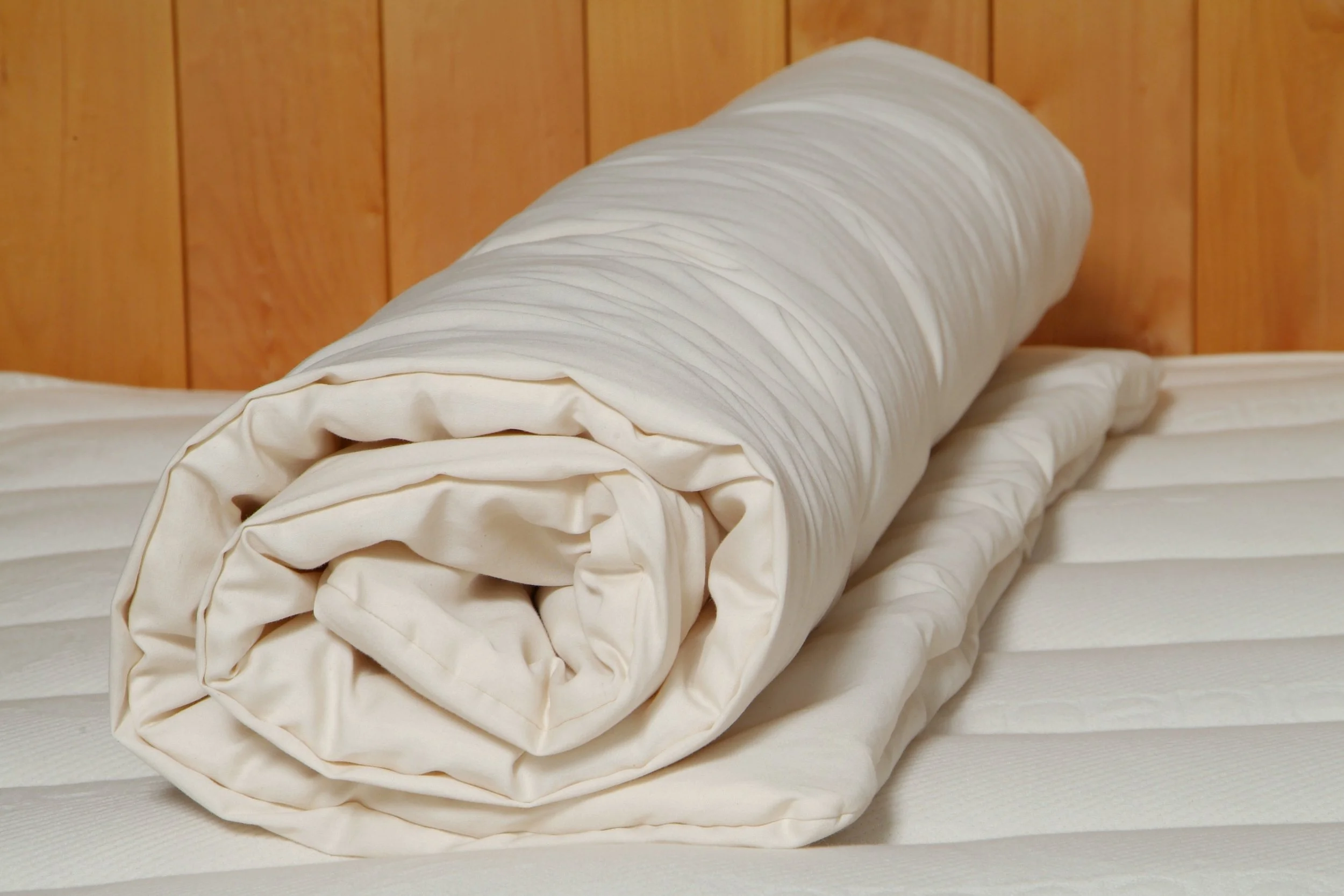 Organic cotton and wool mattress — Pram N Proper