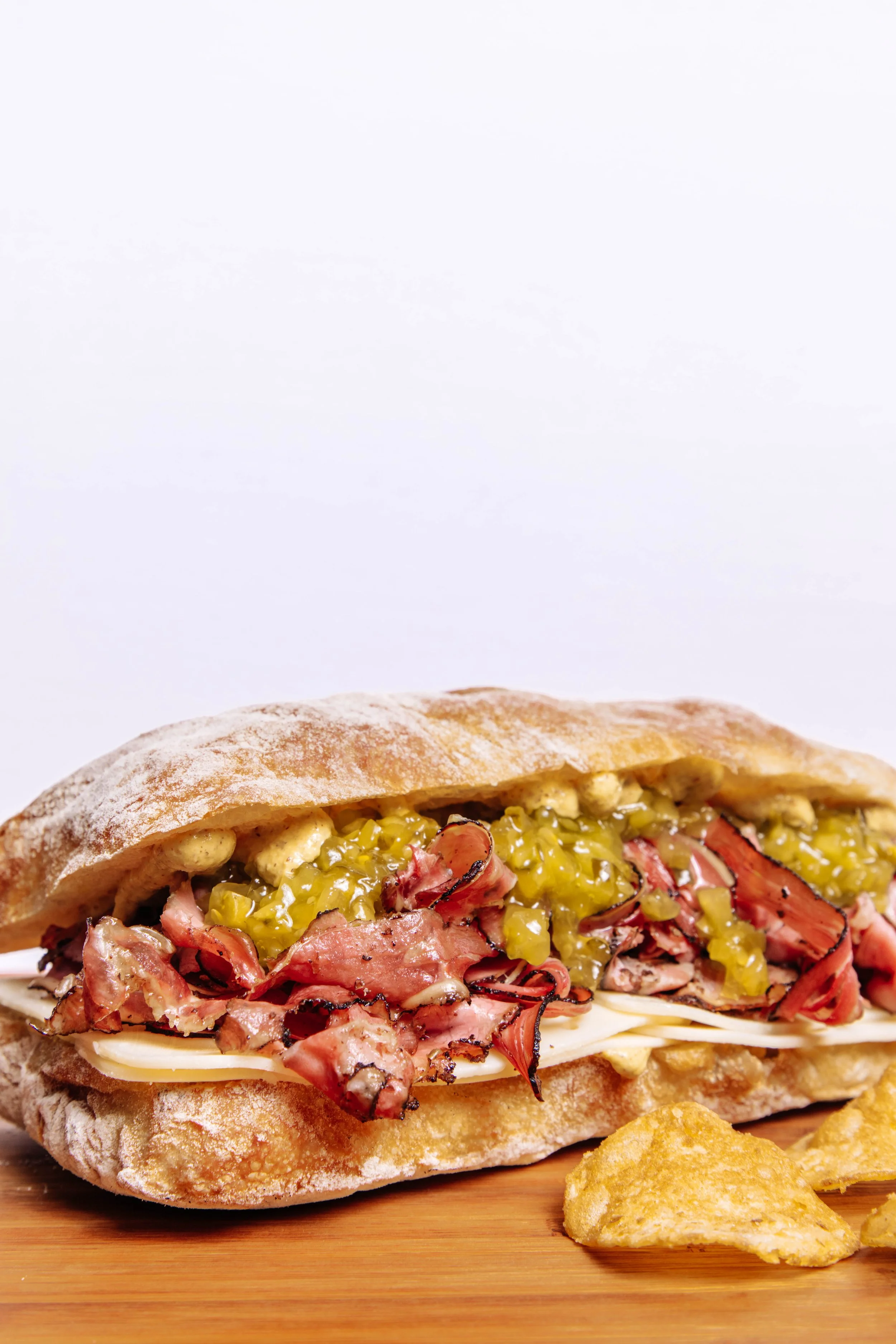 Potato Chips Deli Sandwiches