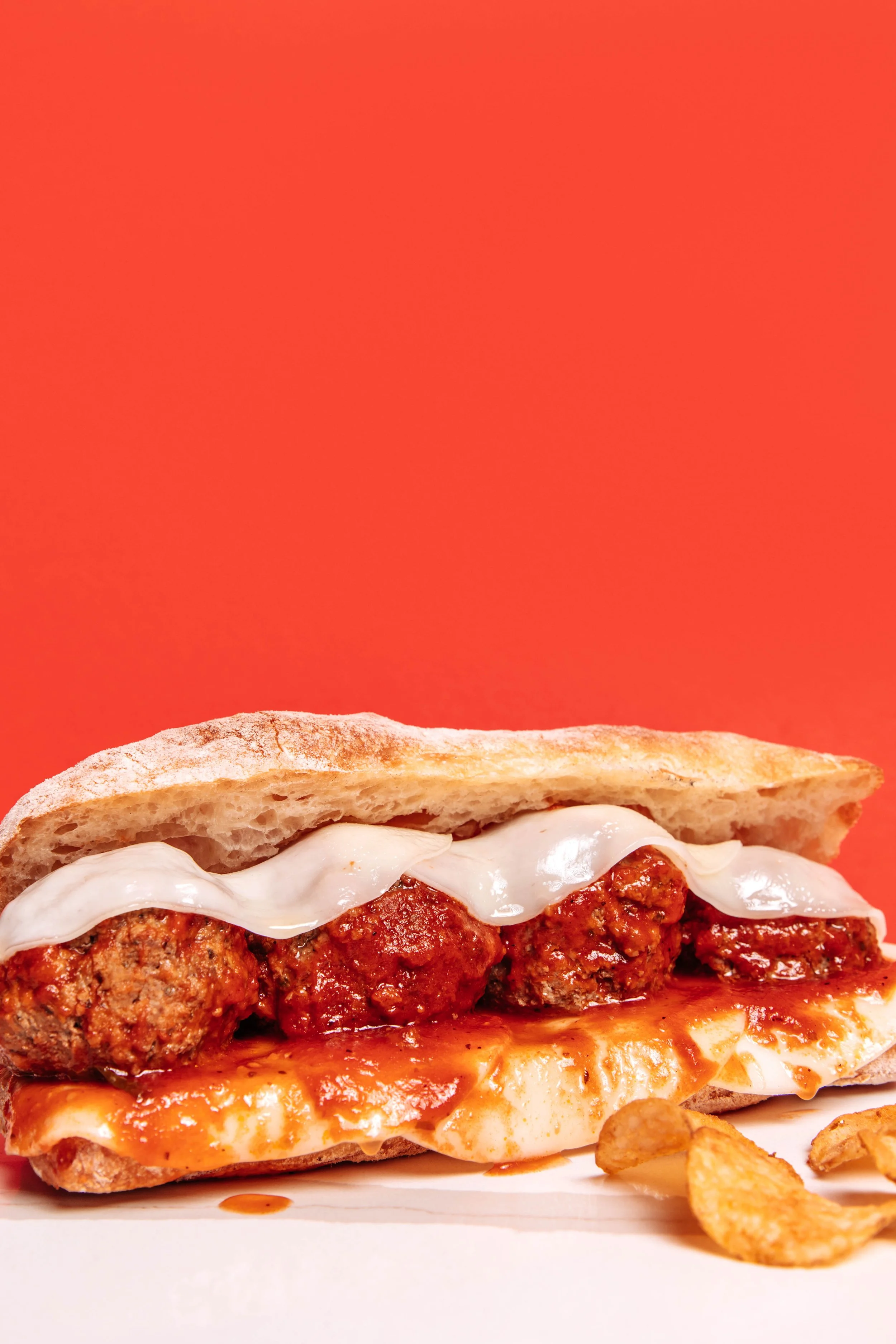 Potato Chips Deli Sandwiches