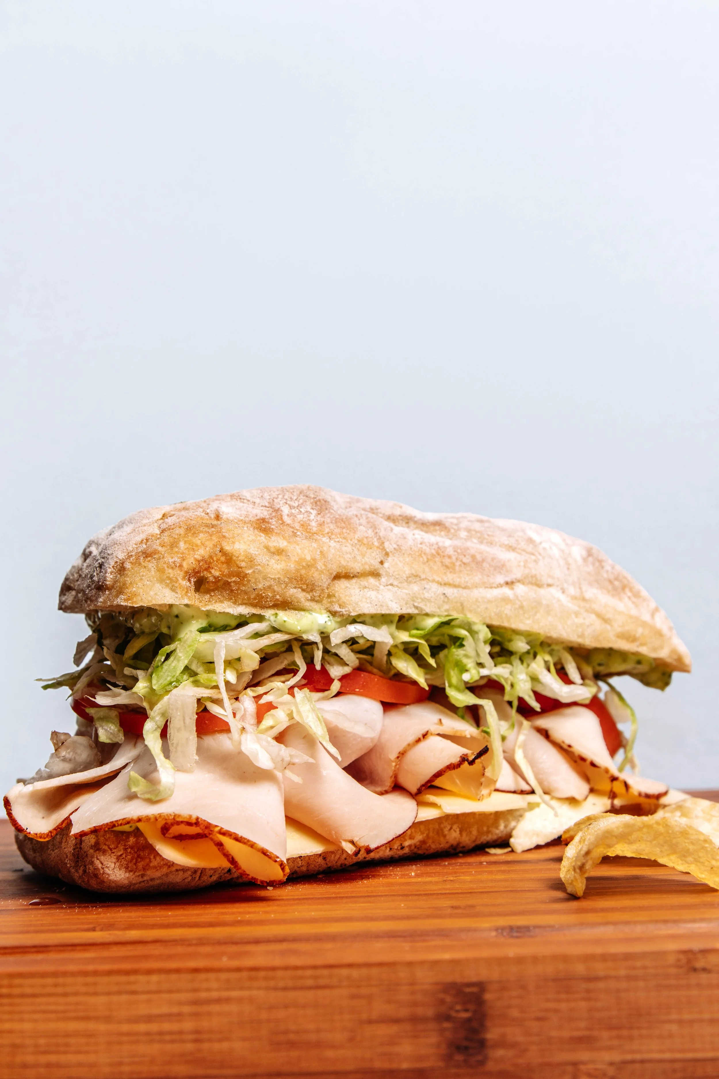 Potato Chips Deli Sandwiches