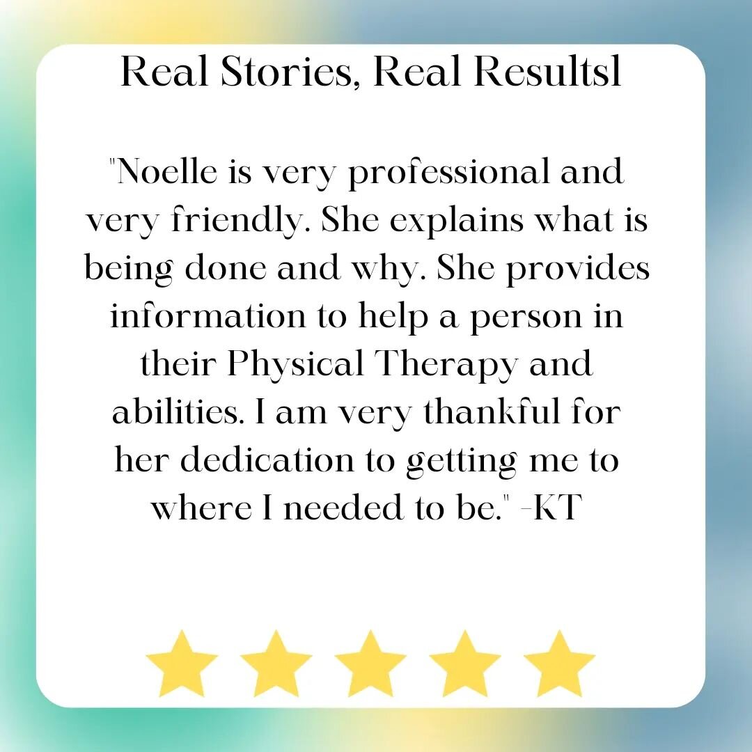 Another 🌟🌟🌟🌟🌟 review for SparkPhysio! 
I'm so glad K is feeling better and back to living life to the fullest!

Check the link in bio if you want to be a part of SparkPhysio, too!