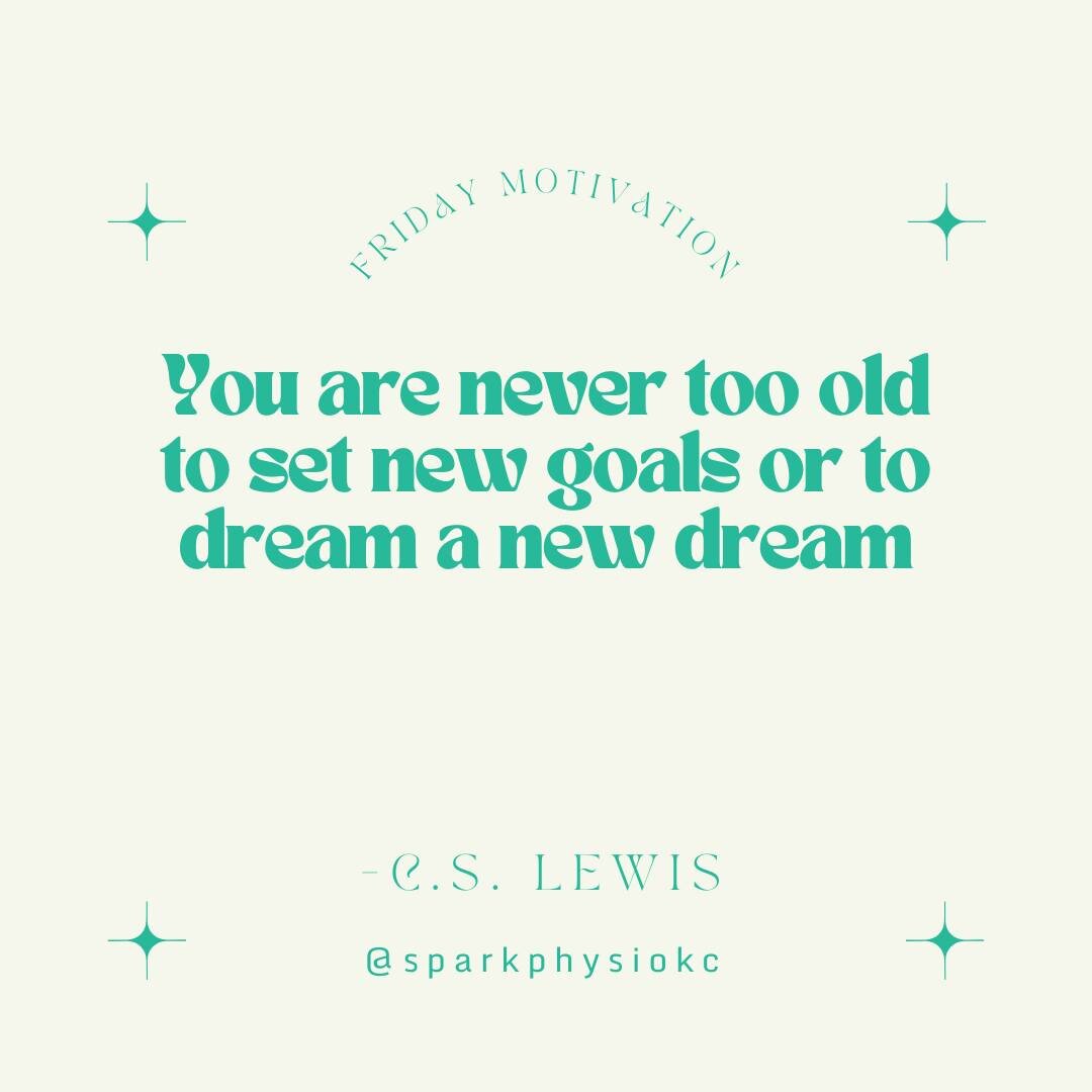 &quot;You are never too old to set new goals or to dream a new dream.&quot; - C.S. Lewis

Have you ever heard the story of Julia &quot;Hurricane&quot; Hawkins? She has several records for running the 100m dash....a sport she picked up at the age of 1