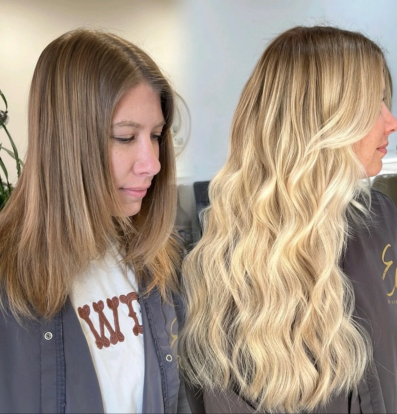 From everyday ➝ elevated ✨ This gorgeous glow-up was created with dimensional blonde + our Em Hand-Tied Extensions.
Artist: @donebyvonne 

@em.hair.studio 
Arcadia, CA 

For appointments please reach out via our website. General information, service 