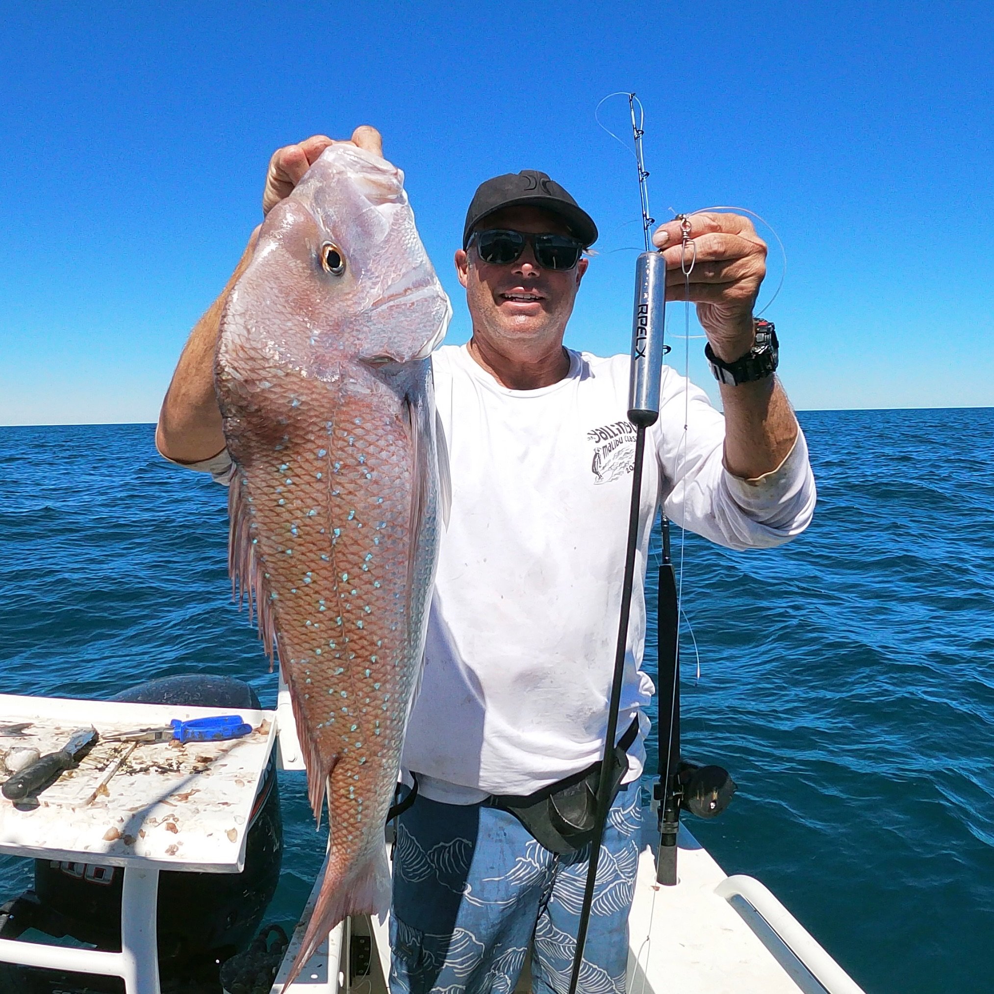 Coupla nice pinkies landed through the sharks using the latest shark deterrent by rpelx off WA mid west coast! 🎣

#sharkdeterrent #fishing #fishingaustralia