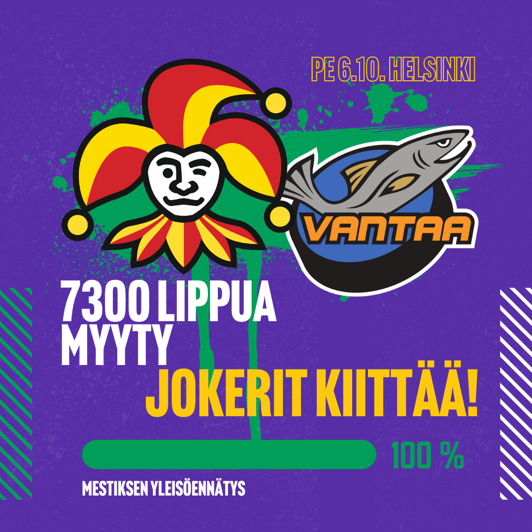 Perjantaina tehdään Mestiksen yleisöennätys - nopeimmat ehtivät vielä mukaan