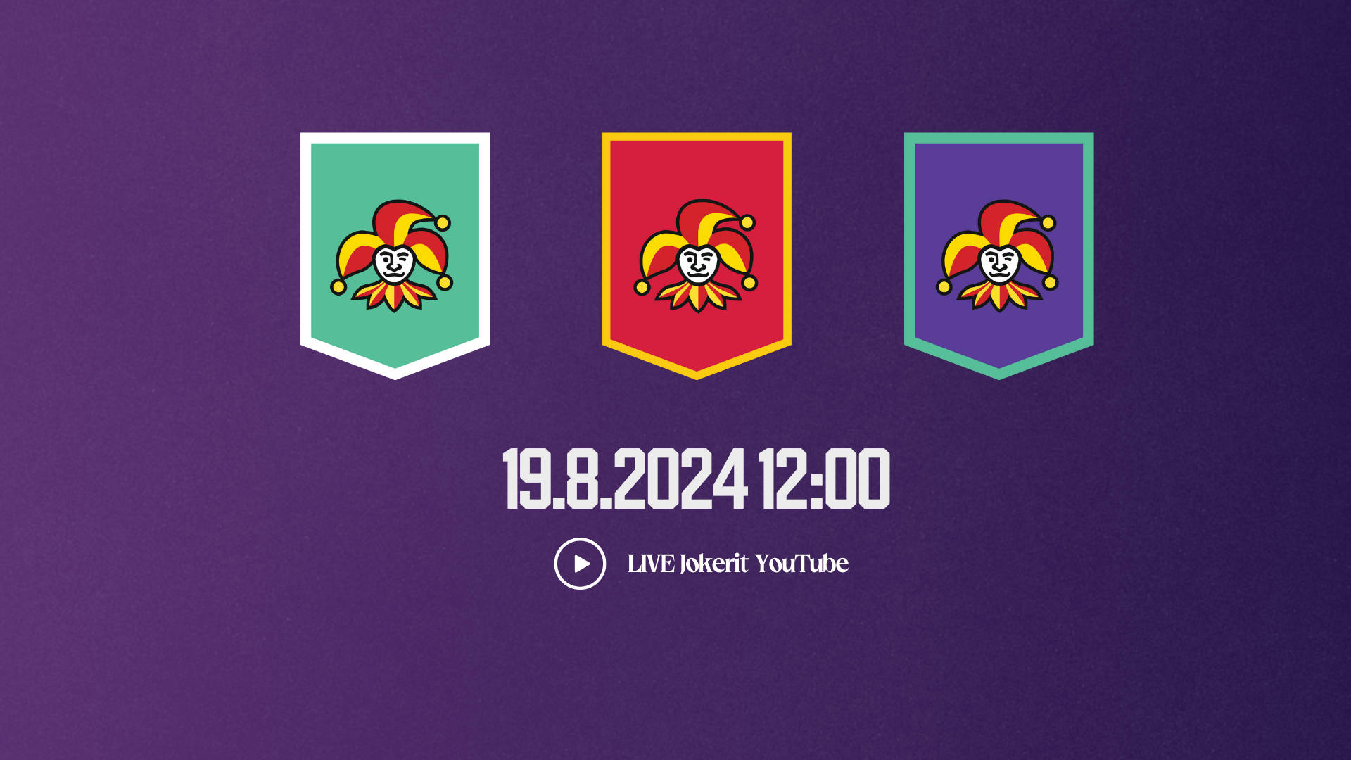 Tiedotustilaisuus maanantaina 19.8. klo 12:00