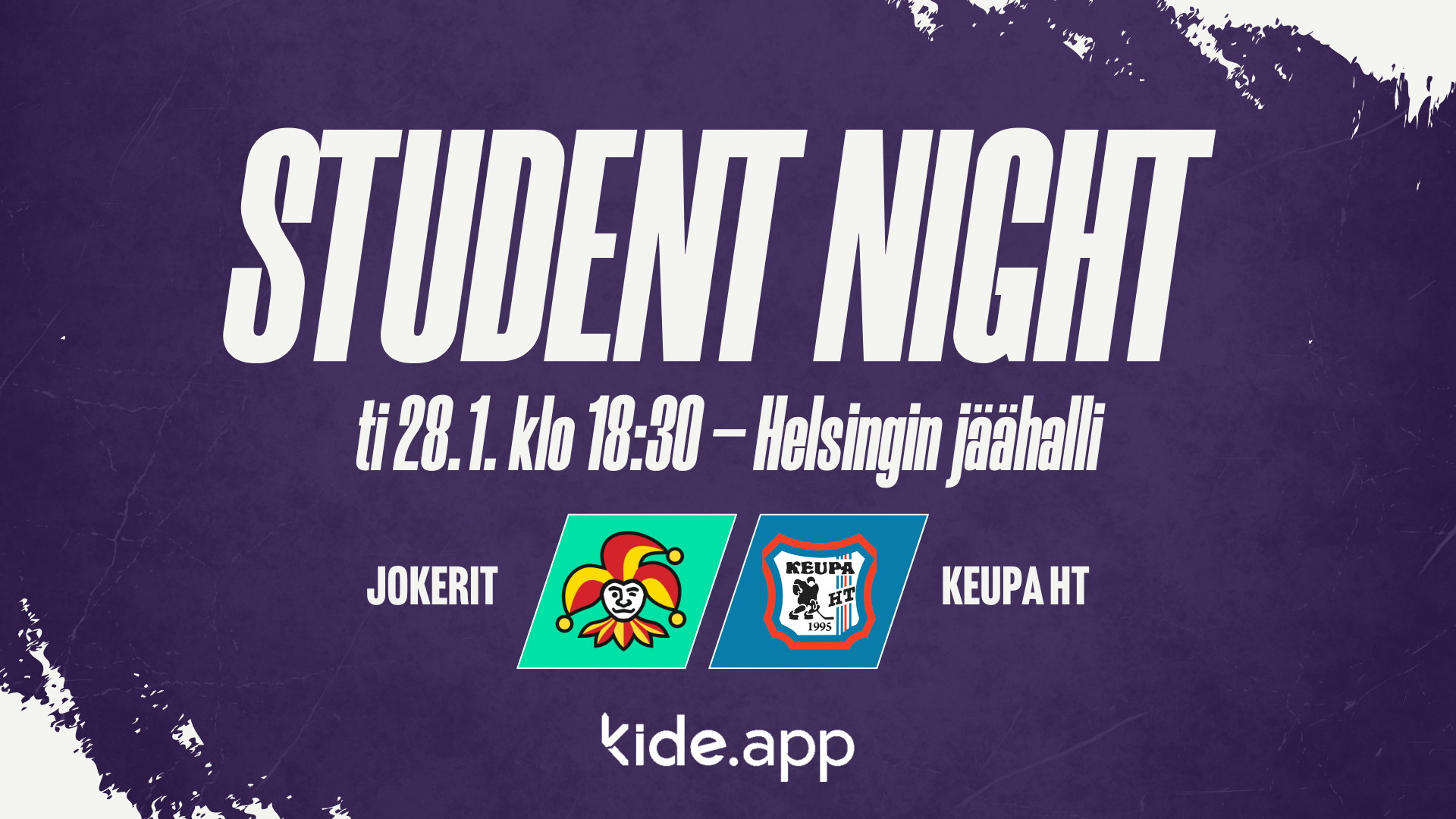 Student Night tiistaina 28.1.