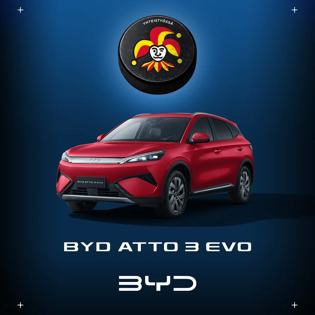 Jokerit ja BYD merkittävään monivuotiseen yhteistyöhön