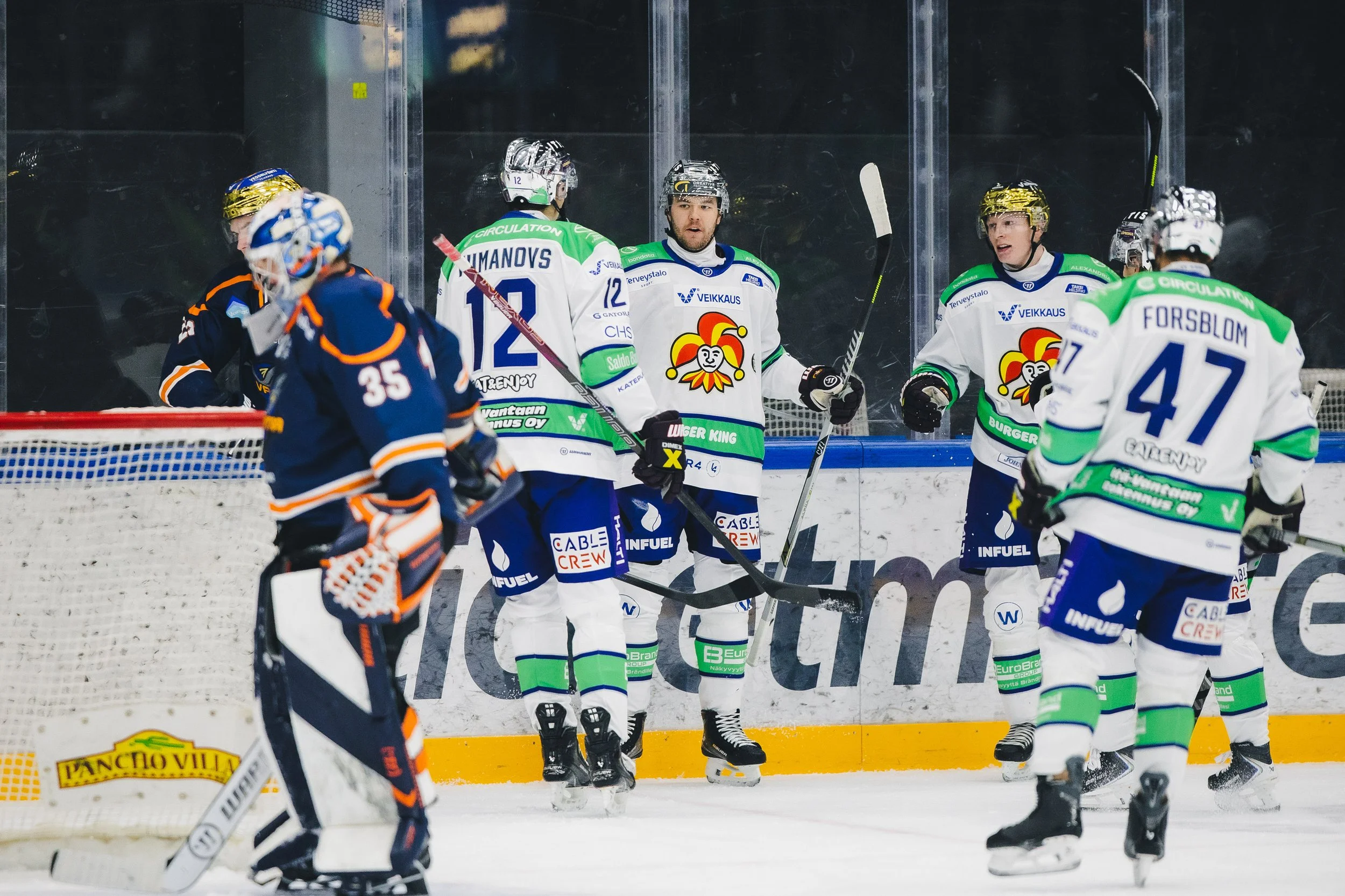 Ottelukooste: Jokerit tyrmäsi Kiekko-Vantaan Tikkurilassa ja nousi sarjakärkeen