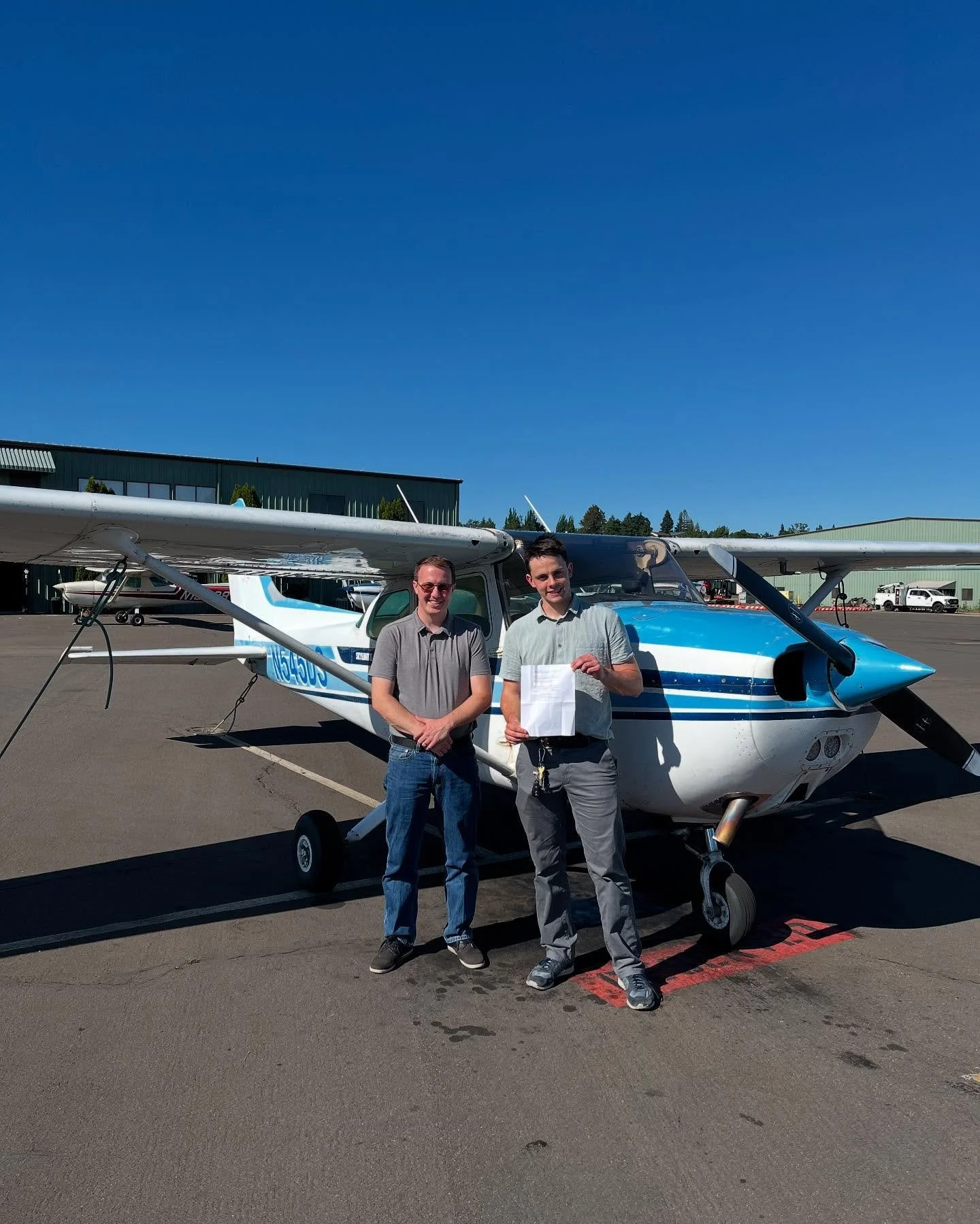 Congratulations to Nils on passing his CFI checkride this week! We are so so proud! Next step, instructing!