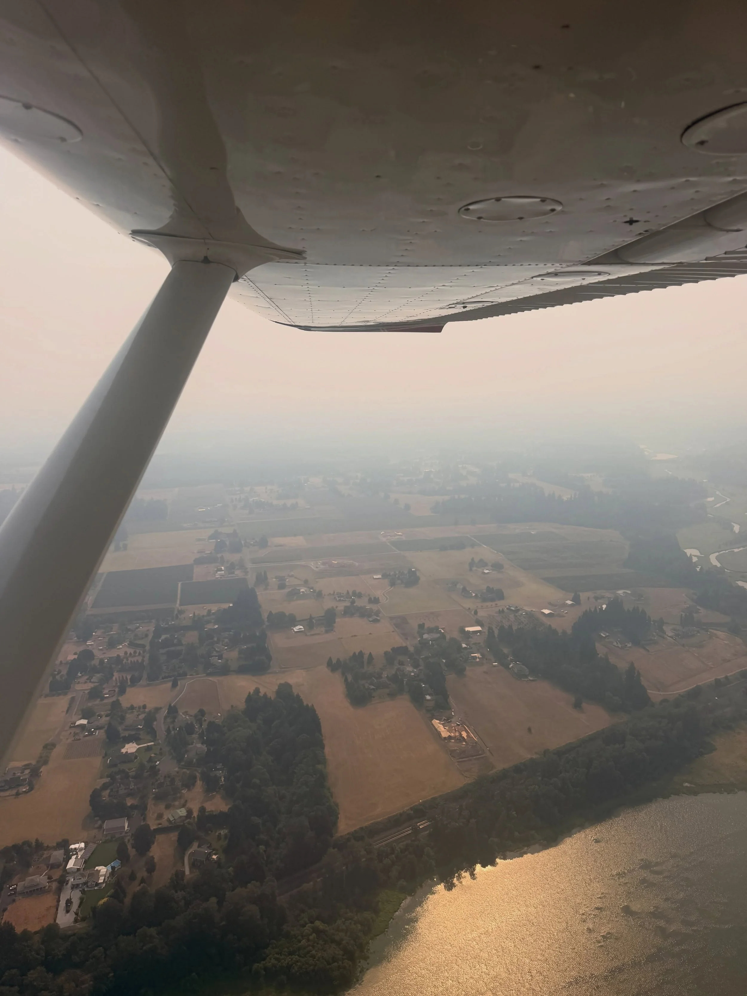 No night flights due to the smoke until it clears! Stay safe everyone!