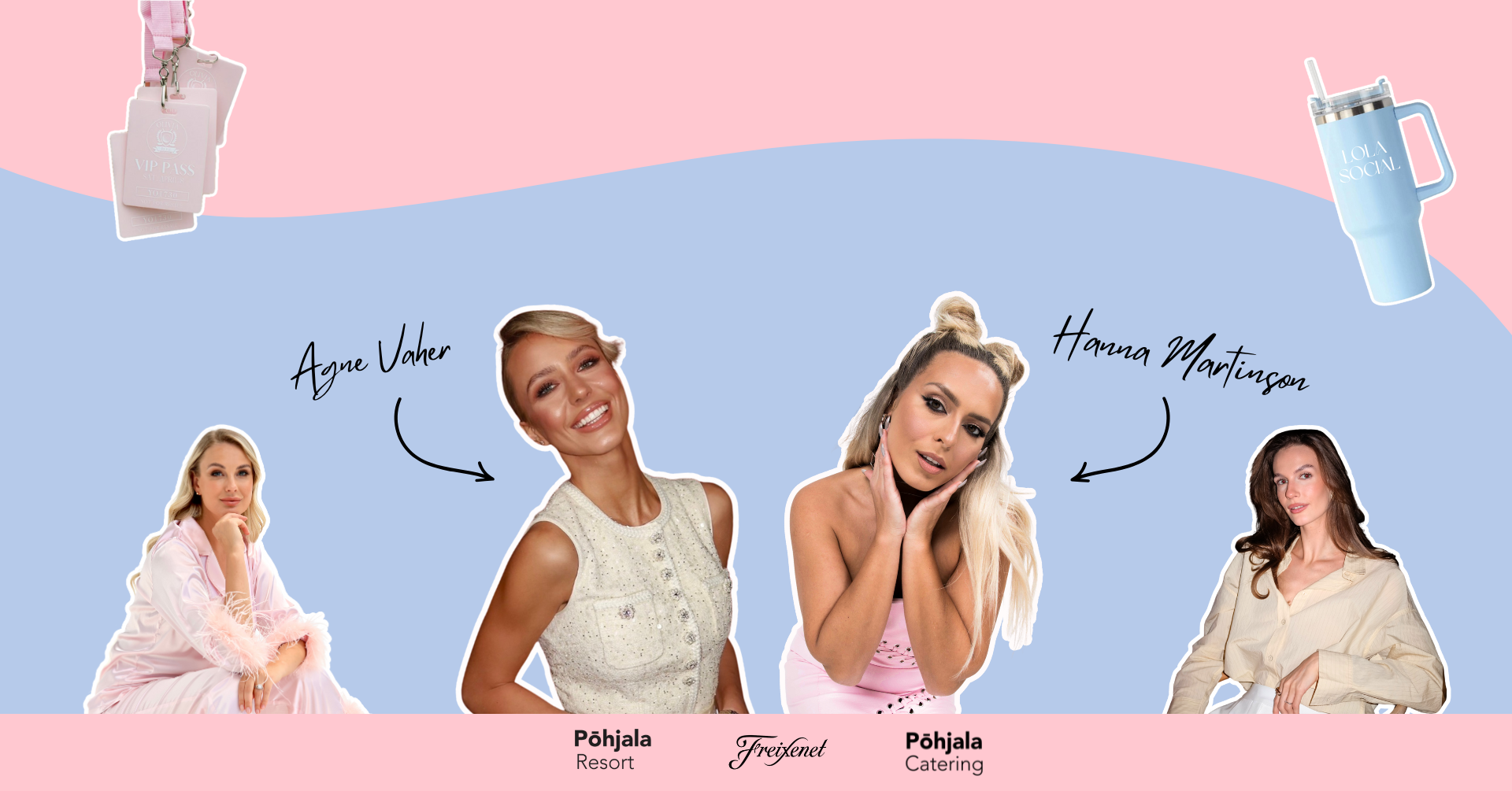 Lola Creators Club Live 2026. Agne Vaher. Hanna Martinson