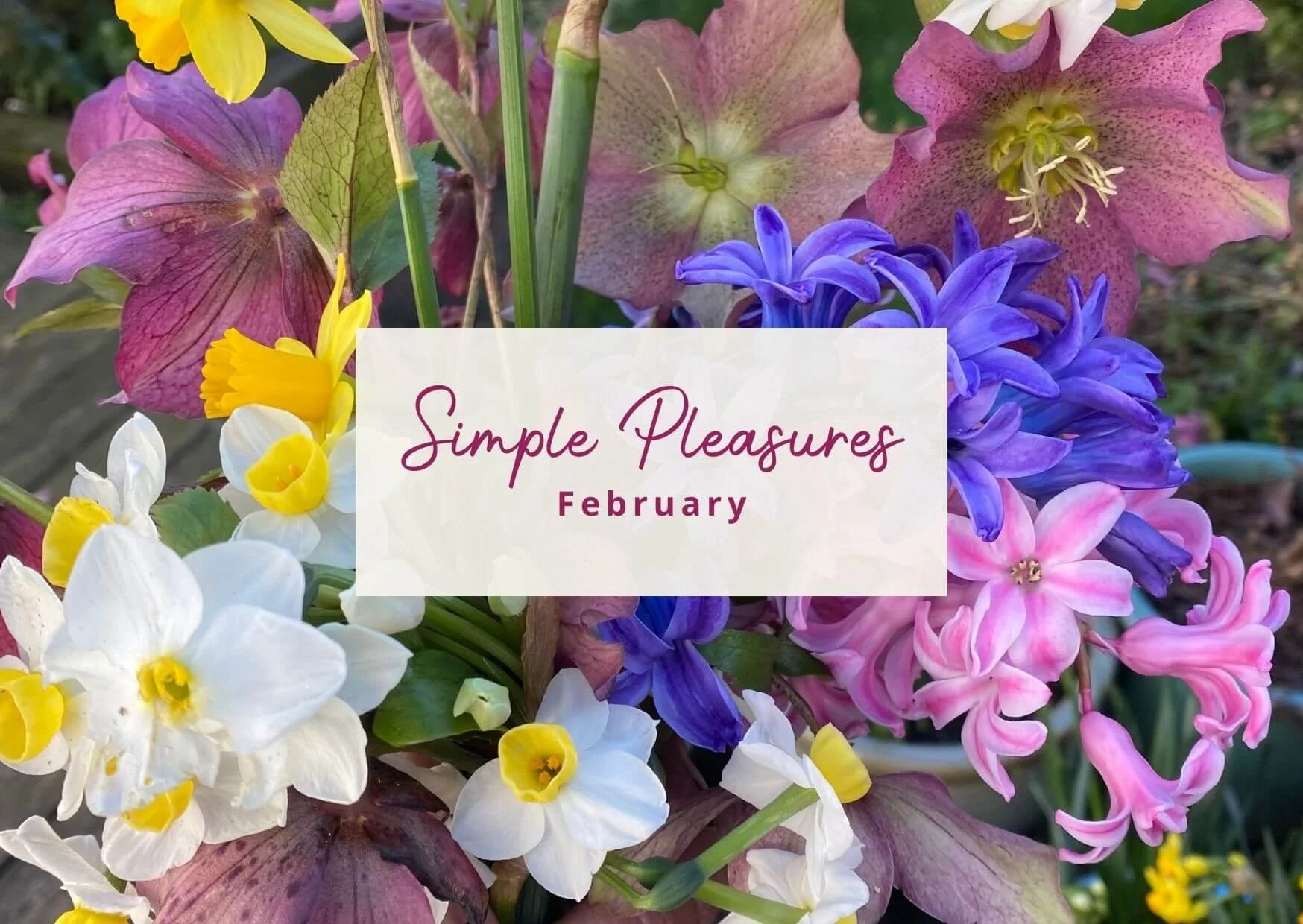 Simple Pleasures sparking joy in February