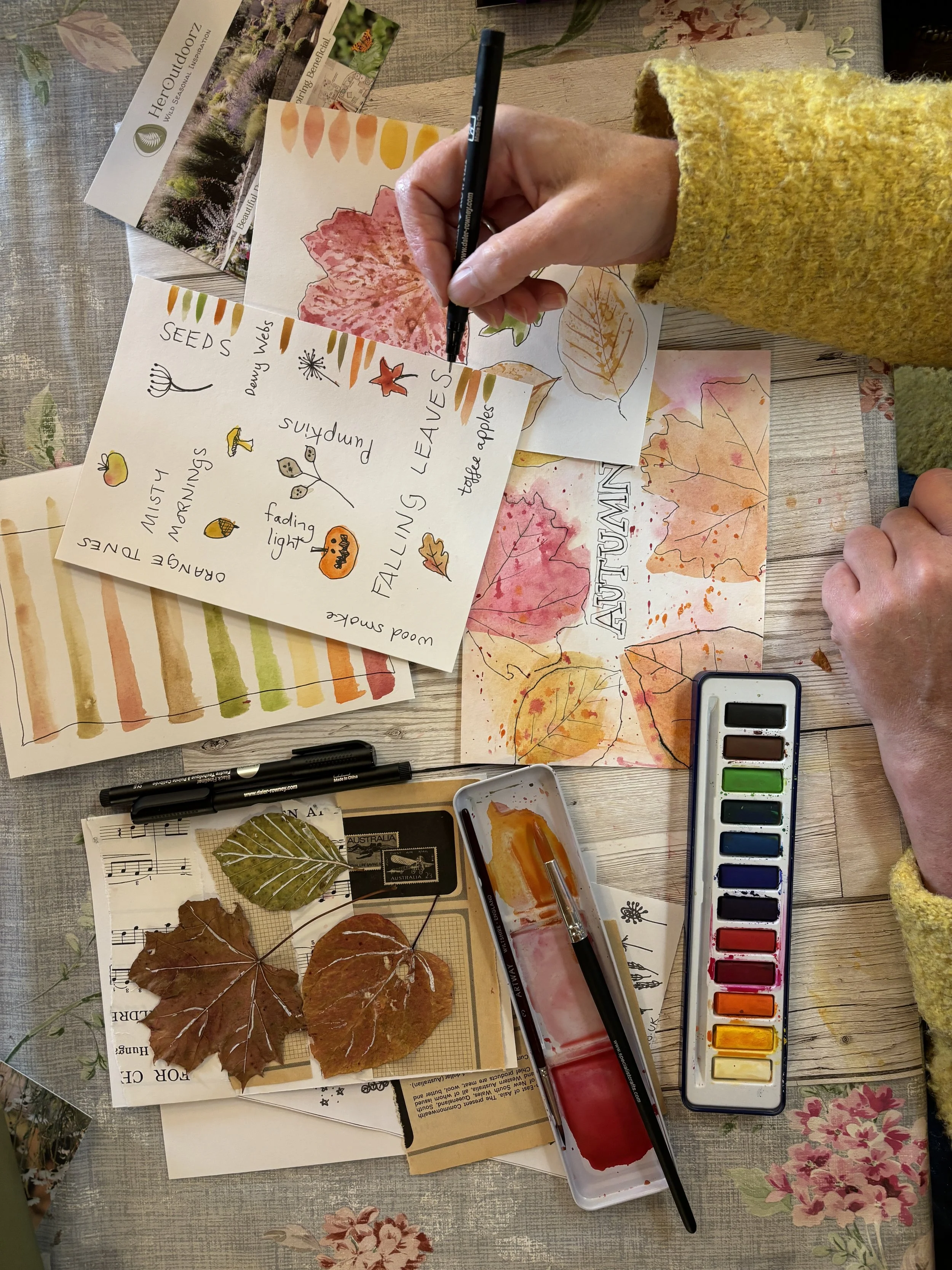 Autumn Seasonal Joy Workshop with Nicola Baldwin