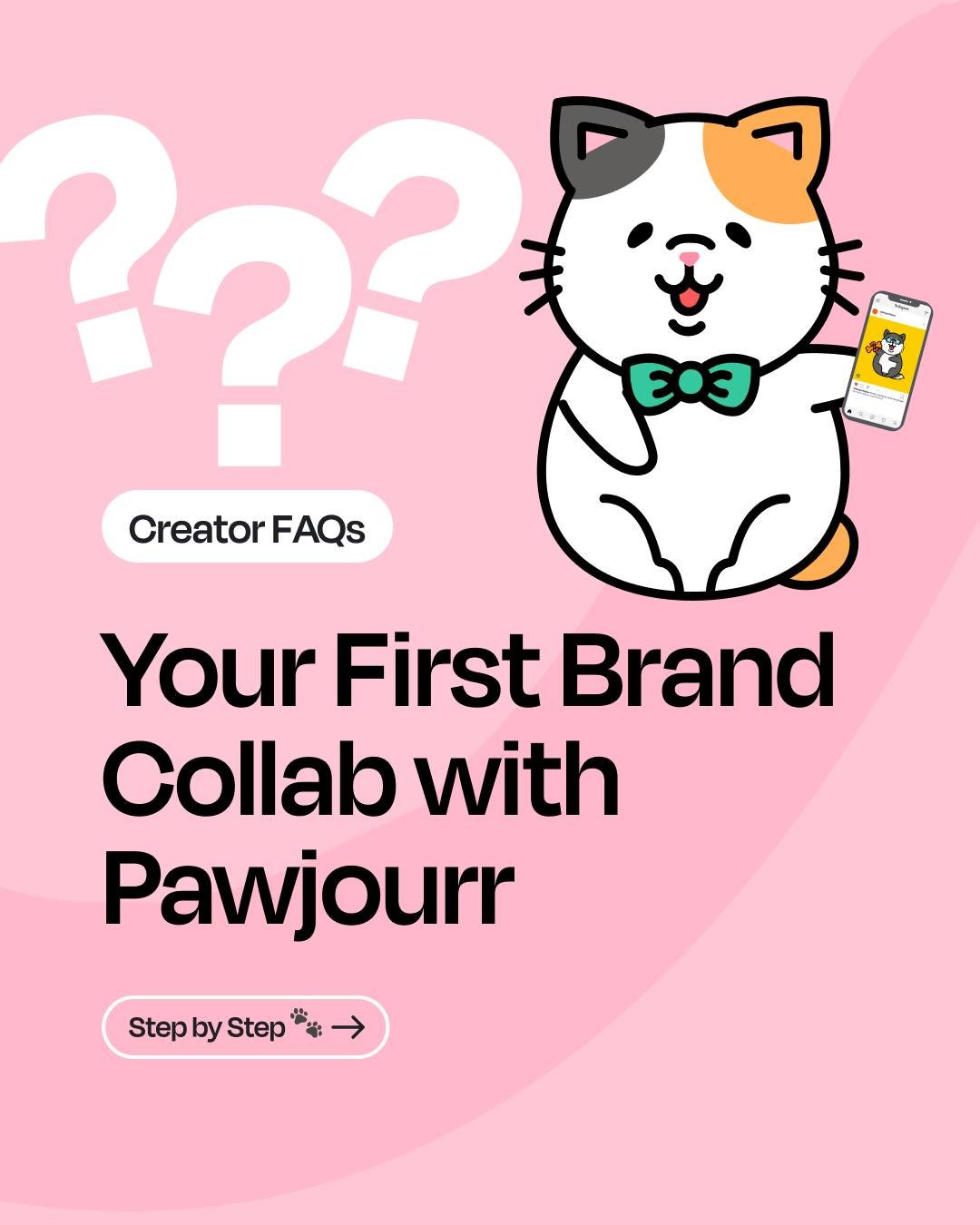 New to Pawjourr? Your first brand collab doesn&rsquo;t have to be confusing!

Here&rsquo;s exactly how the process works: from applying to getting paid. Try it out for yourself✨