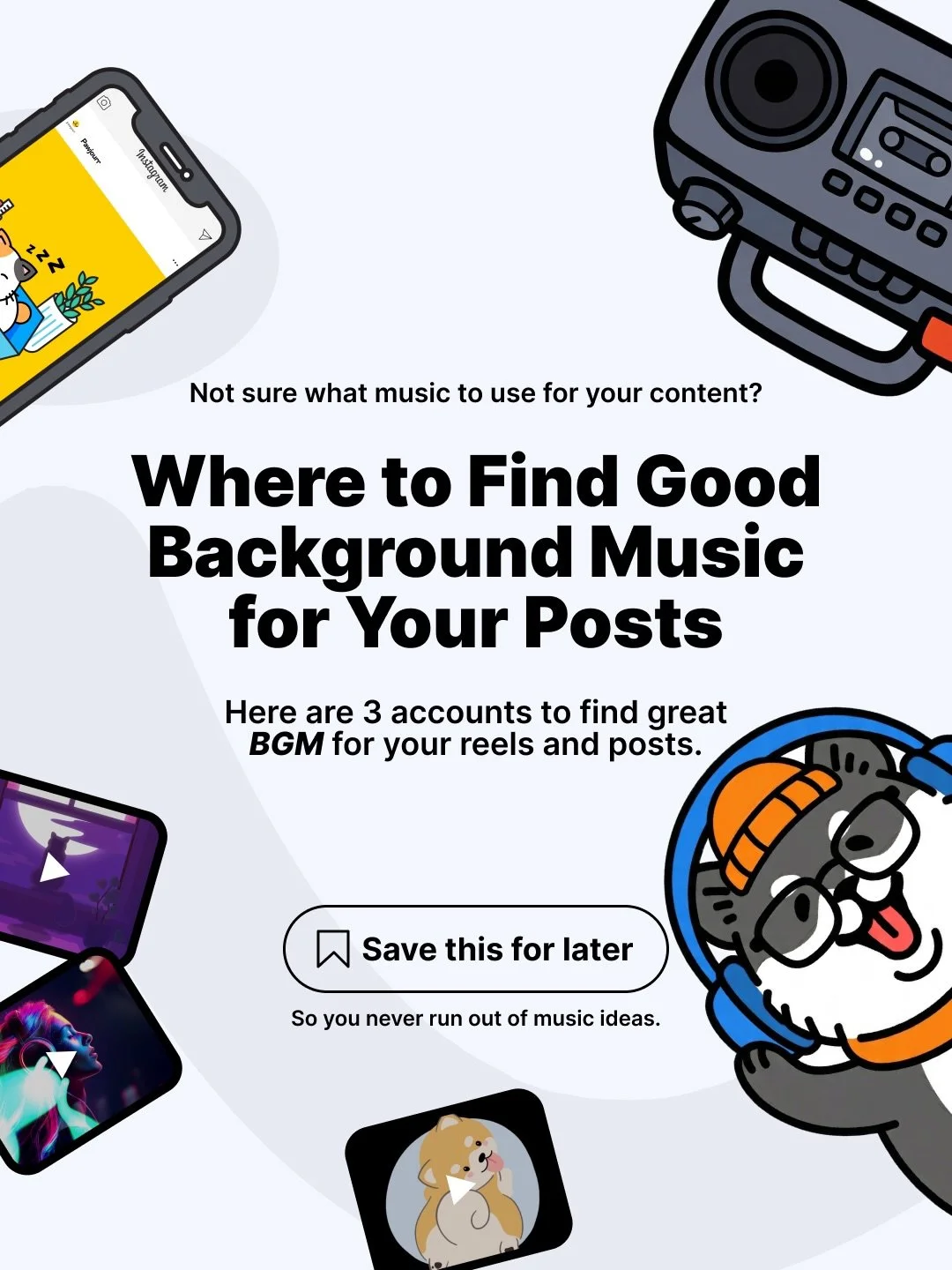 The right music can set the right tone for your video✨ Save this post for BGM recommendations🎧🎶

#pawjourr #pawjourrcreator #music #bgm #trendyaudio