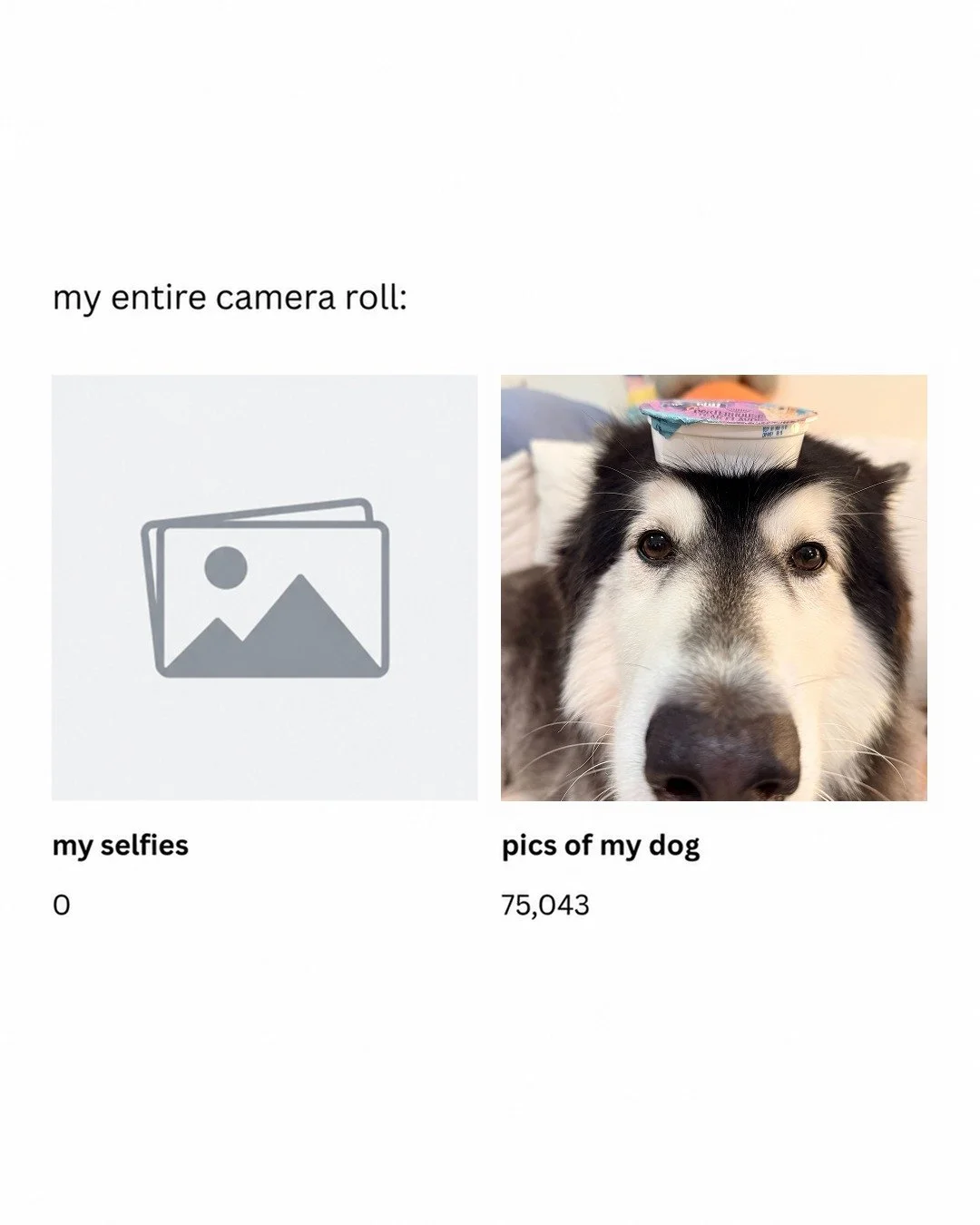 So that's why I always have no storage...