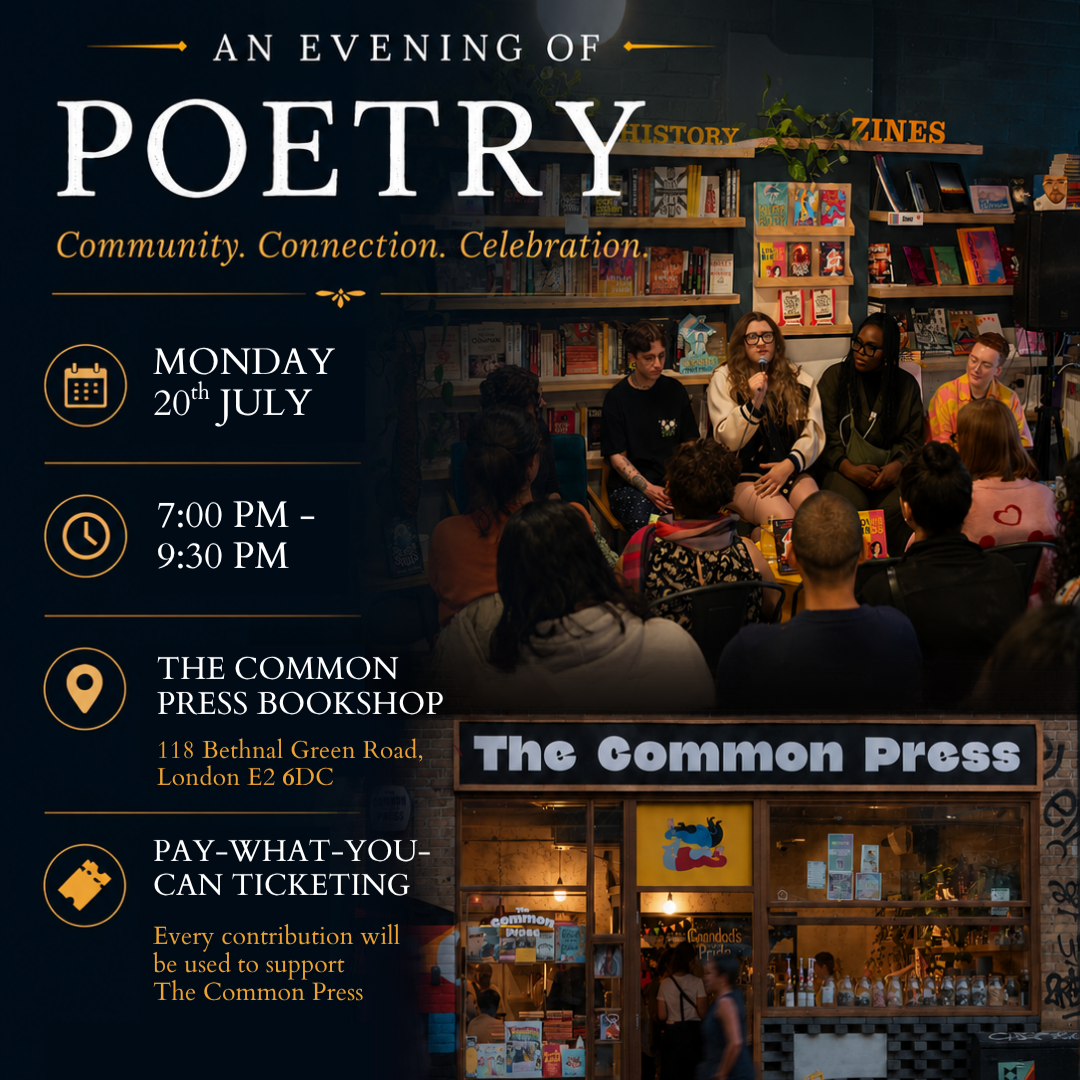TPL at The Common Press - Poetry Readings & Book Launch