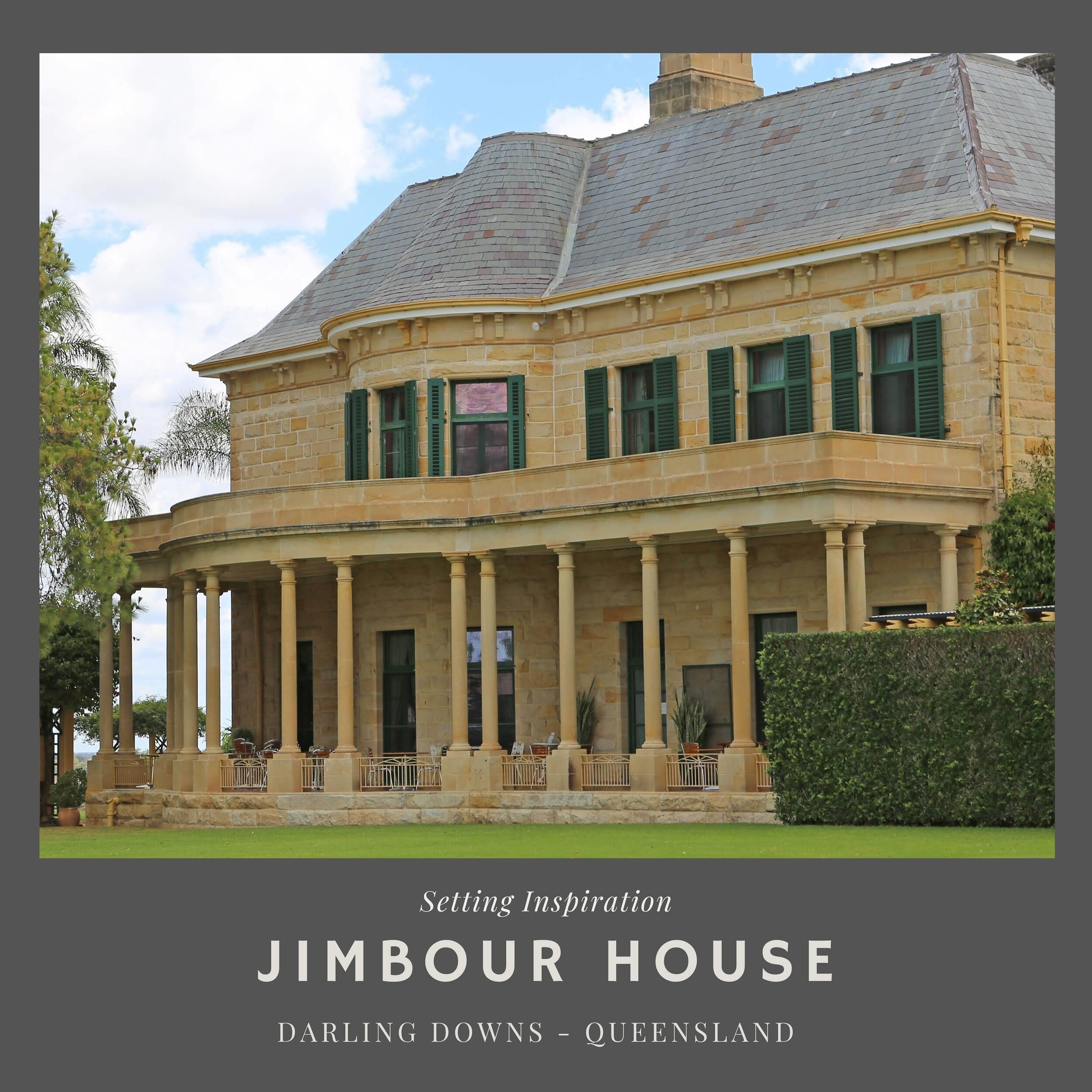 The stunning Jimbour House on Queensland&rsquo;s Darling Downs was the inspiration for the estate in Country Haven.