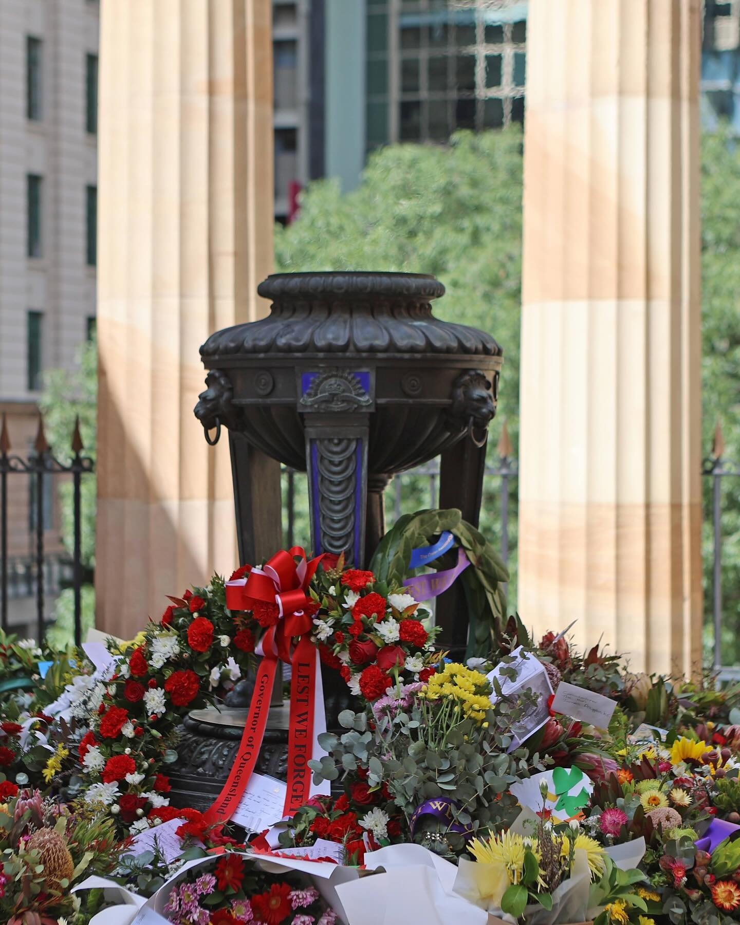 Shrine of Remembrance, Brisbane 
Anzac Day - April 25th, 2024