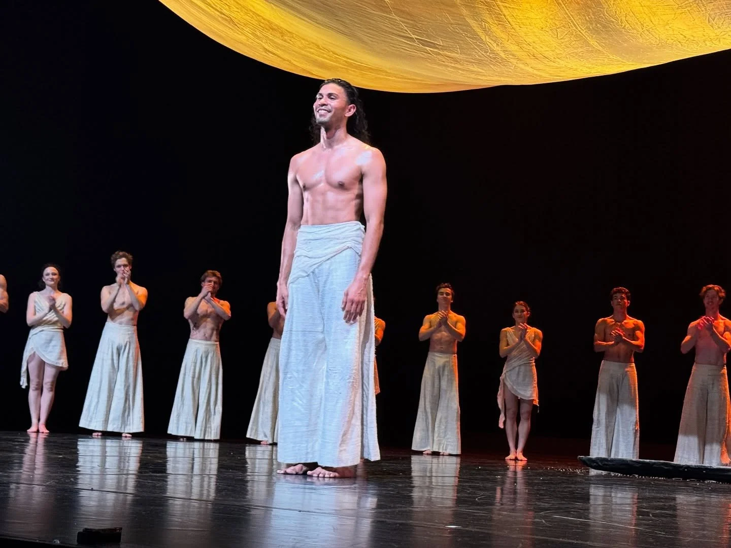 Bespoke season @qldballet 
Nhamgan Ngali Nyin, we all see you, with special guest artist Tyrel Dulvarie
Curious Beings
Newborn Giants 
Q&amp;A session facilitated by Company Liaison @davidpower_

An afternoon well spent. 👏👏👏