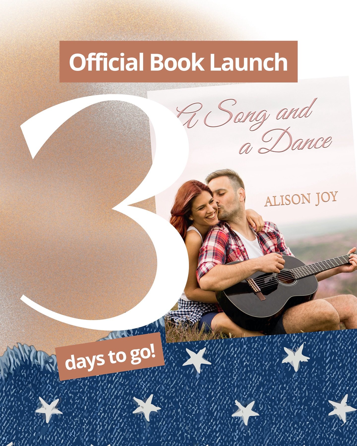 Counting down to the official book launch for A Song and A Dance in Brisbane this weekend.