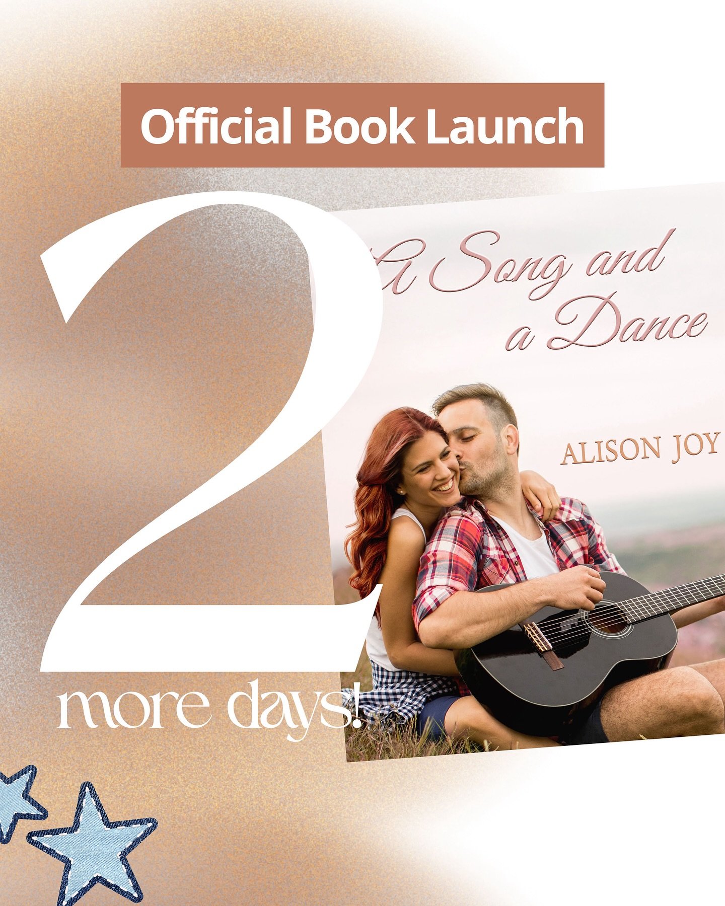 Two sleeps &lsquo;til book launch.