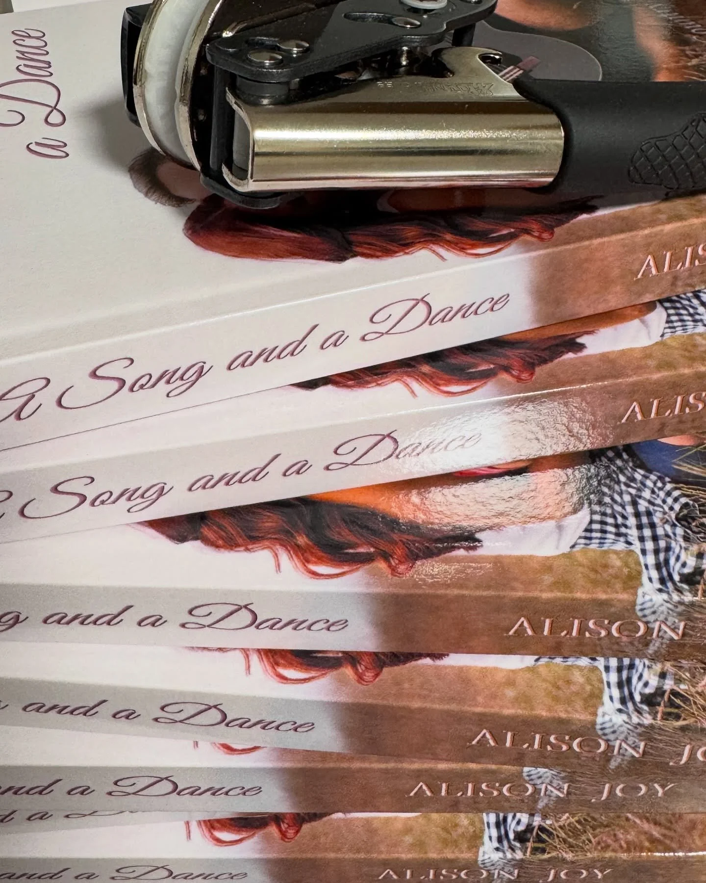 Last minute book launch prep.