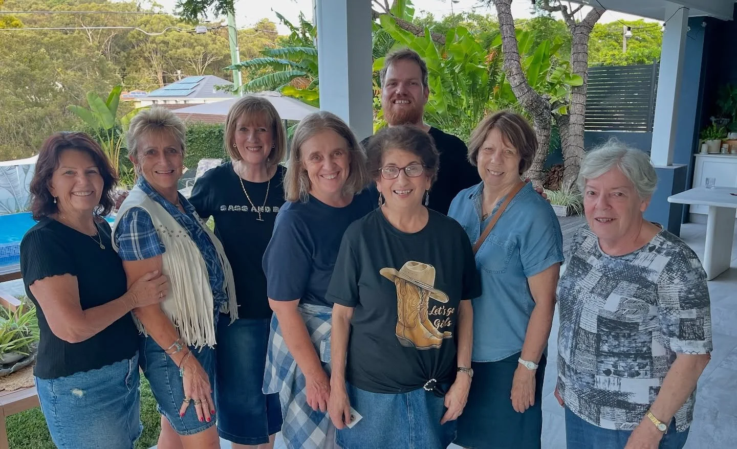 Some of the @pivotandpoint crew. 
Line dance fun for my book launch.